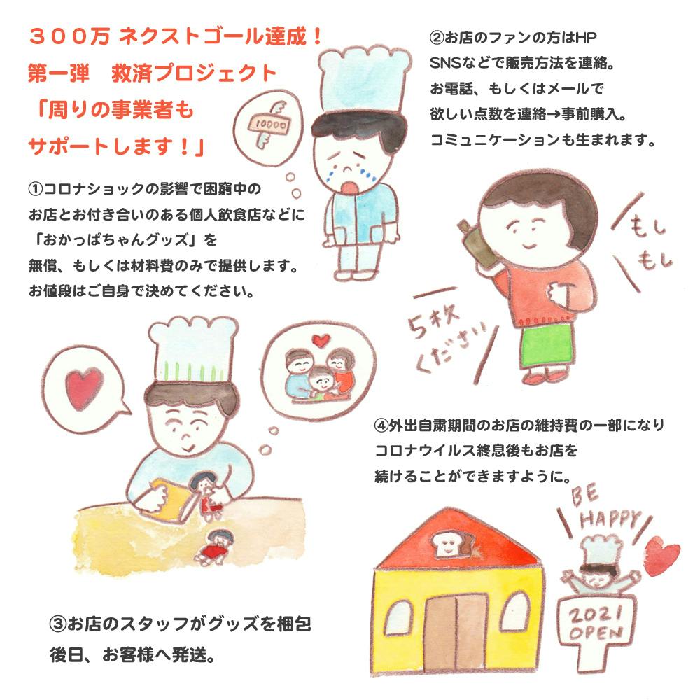 開始5日目 ネクストゴール300万円を達成しました この先の支援より10 を救済用グッズの制作 Campfire キャンプファイヤー 開始5日目 ネクストゴール300万円を達成しました この先の支援より10 を救済用グッズの制作 Campfire キャンプファイヤー