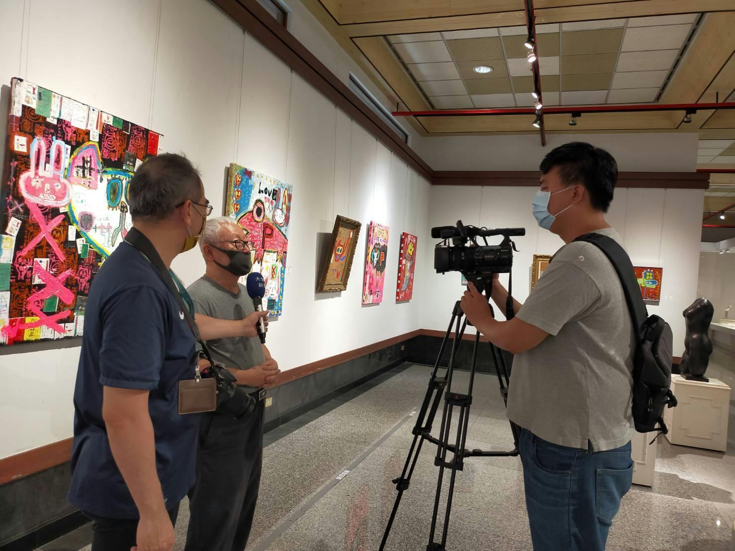 玉川宗則の台湾・日本・韓国・フランス芸術文化展とアートフェア参加ご