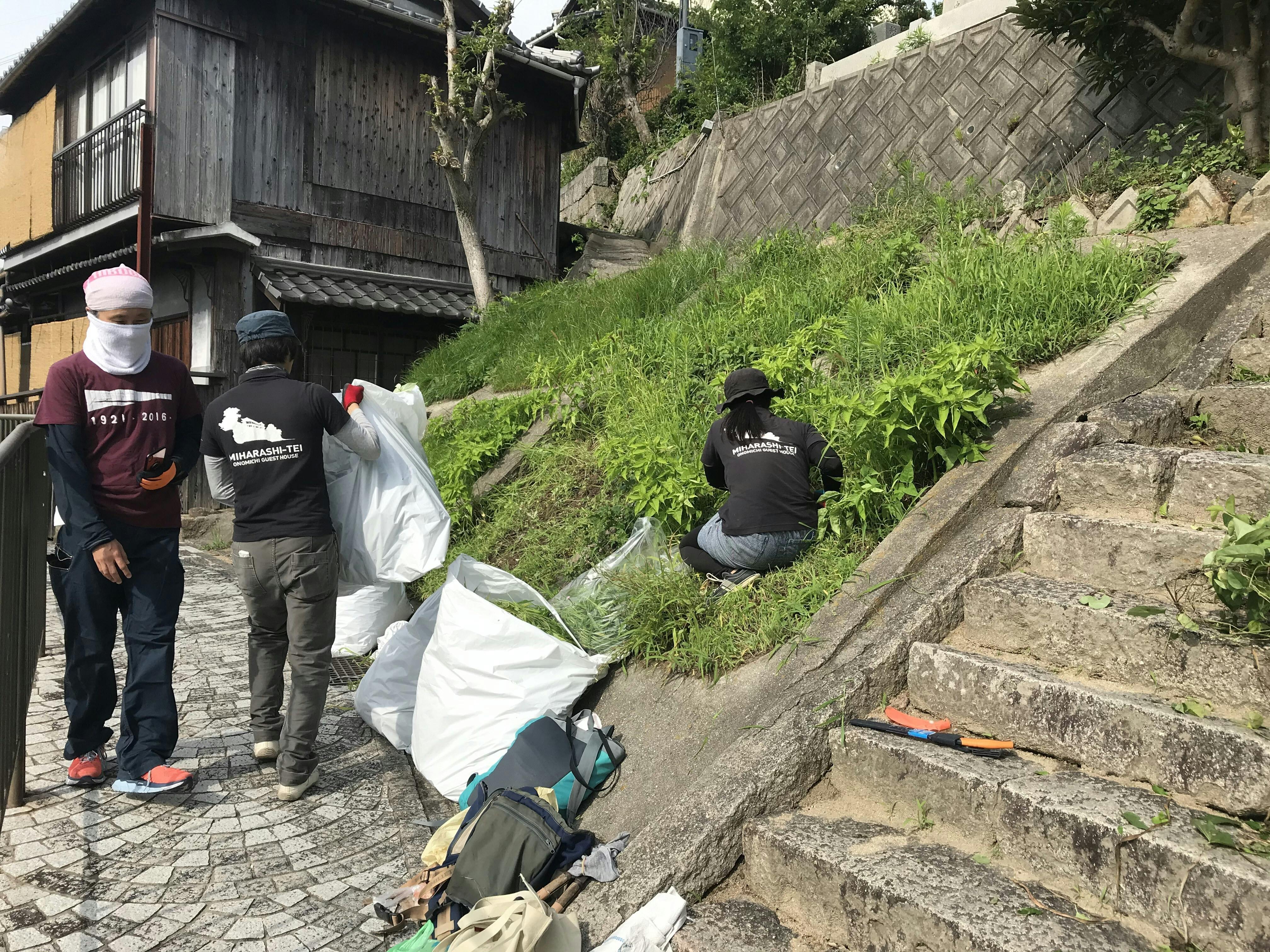 シティクリーニングに参加しました。“City cleaning” on June 21st