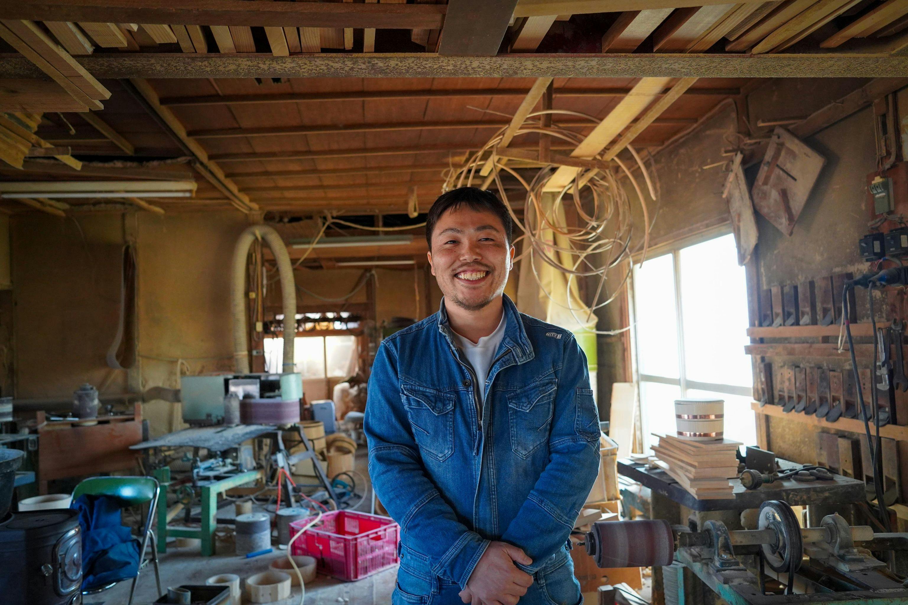 香茶里」の職人たちVol.3 谷川清さん（桶）〜伝統の新しい可能性を