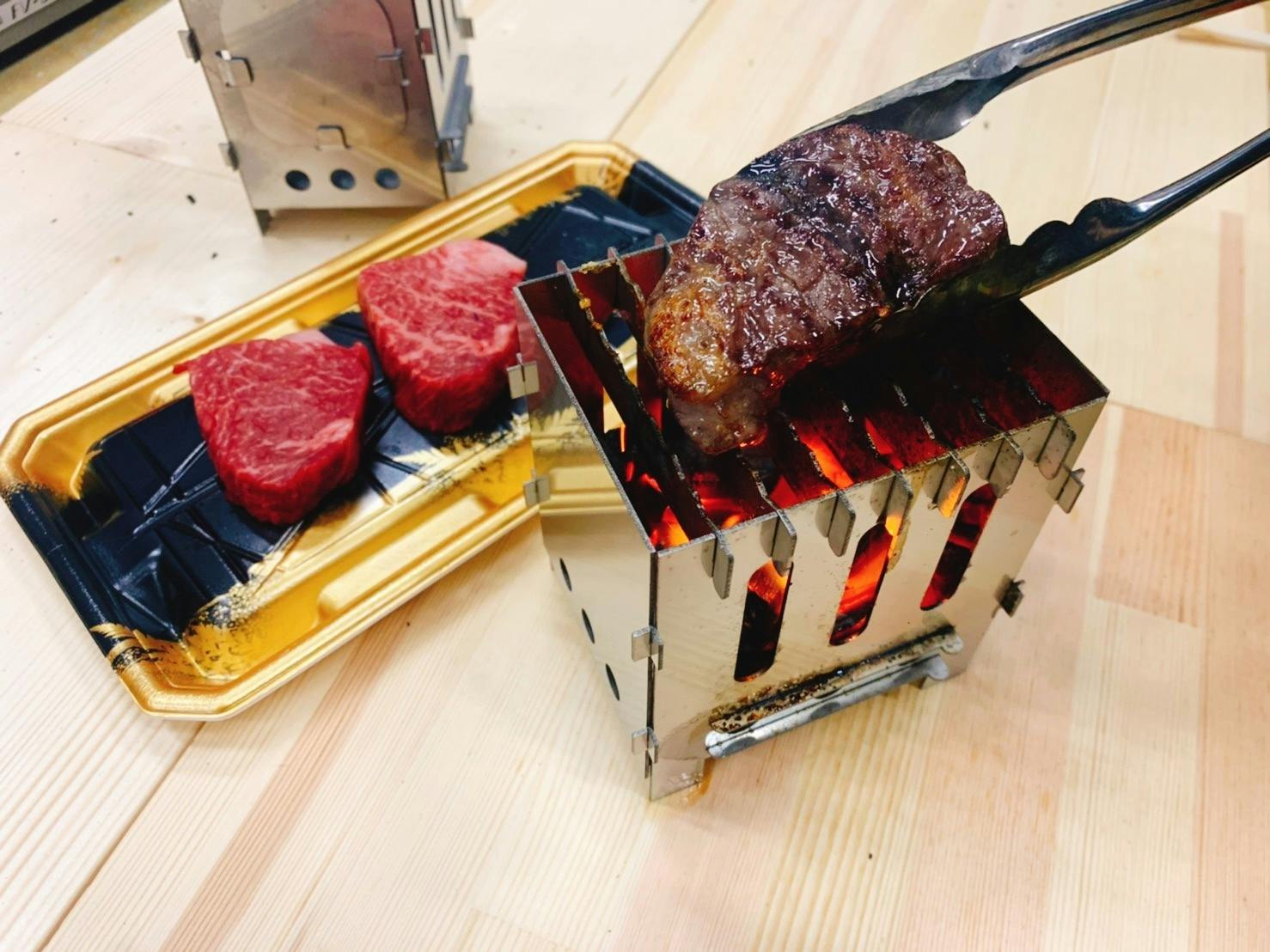 レポート ペッタンコンロでプチbbqしてみた Campfire キャンプファイヤー