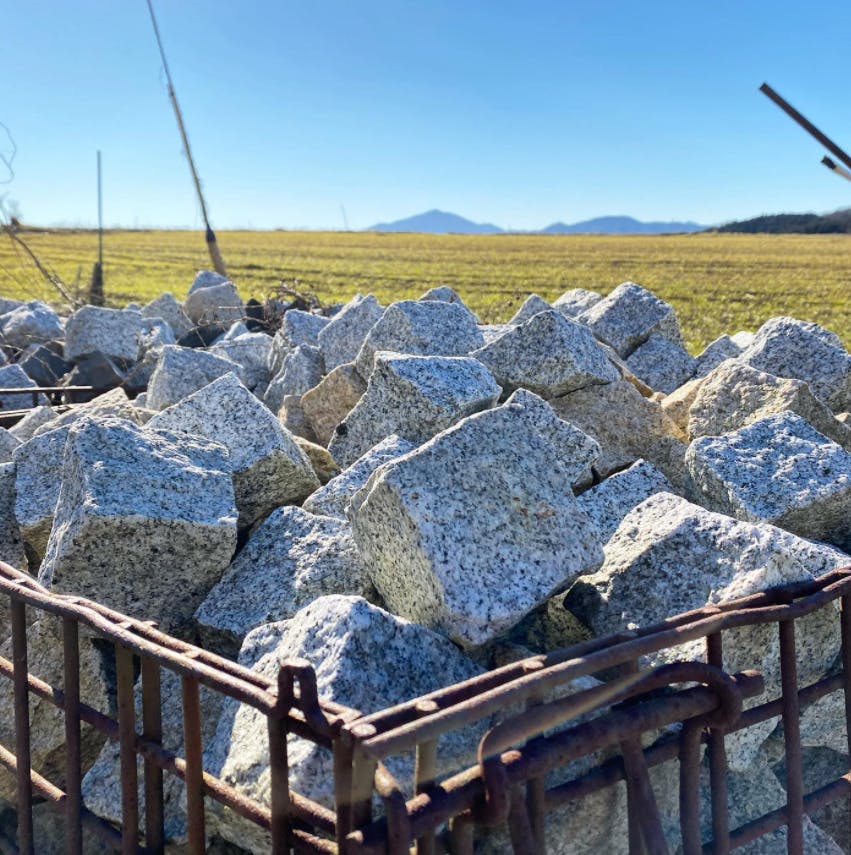 サウナストーンを大量にいただくことができました Campfire キャンプファイヤー