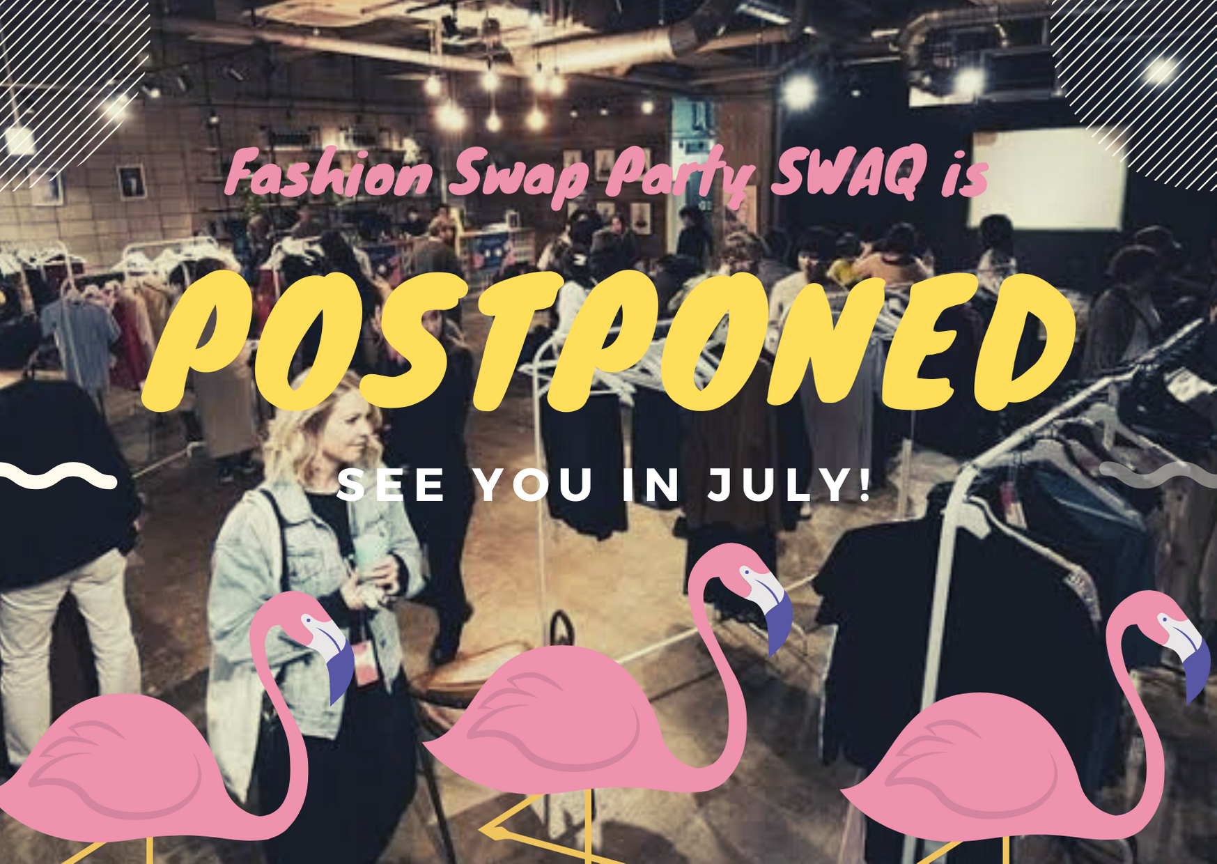 【重要】 SWAQ TOKYO2二周年イベント開催延期のご報告 - CAMPFIRE (キャンプファイヤー)