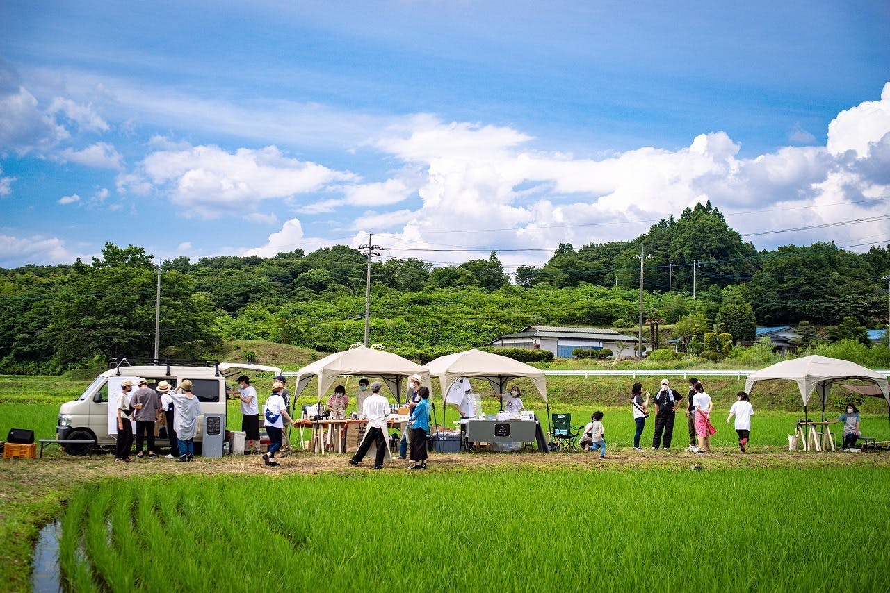 みんなに開かれた田んぼに！！ 稲作革命開幕！！ 『田んぼでカフェ#1』 CAMPFIRE (キャンプファイヤー)