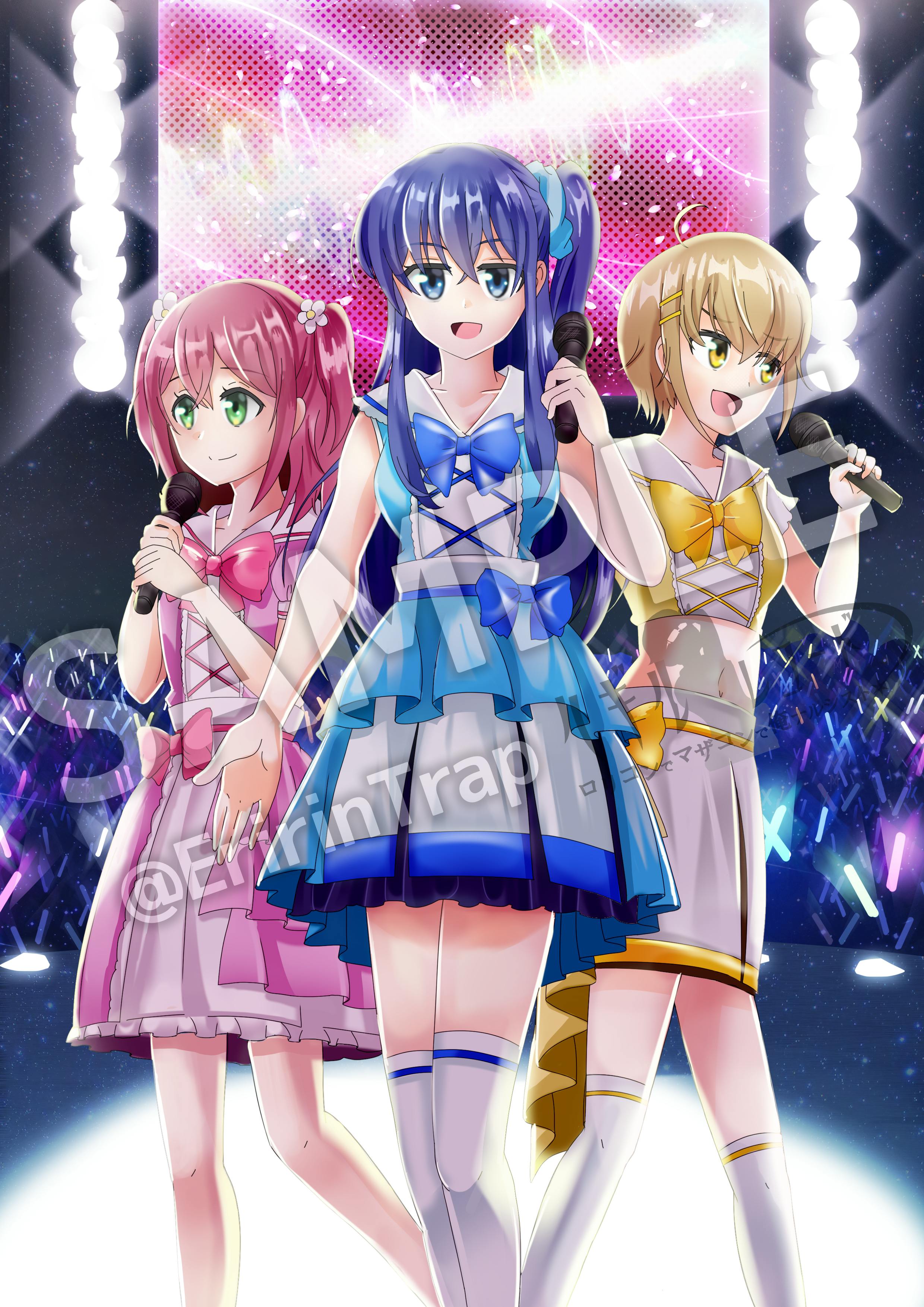 特典のご案内】フルールクルールのメンバー（花園萌花 ・四宮美咲