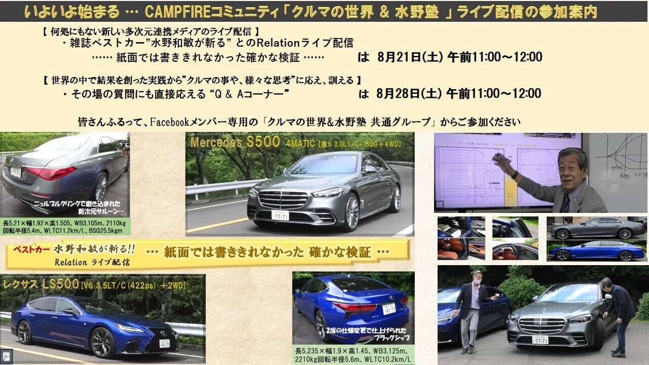 水野和敏 クルマの世界 Fun Car World のアクティビティ Campfireコミュニティ