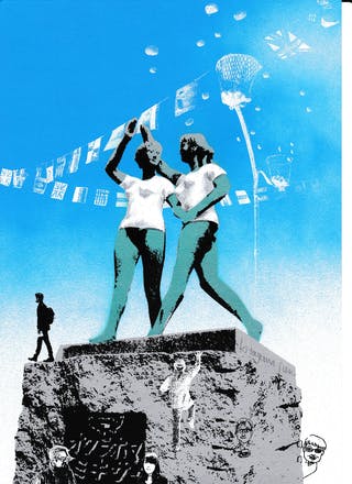 オクラホマミキサー」ポスター全部入って完成しました。 - CAMPFIRE