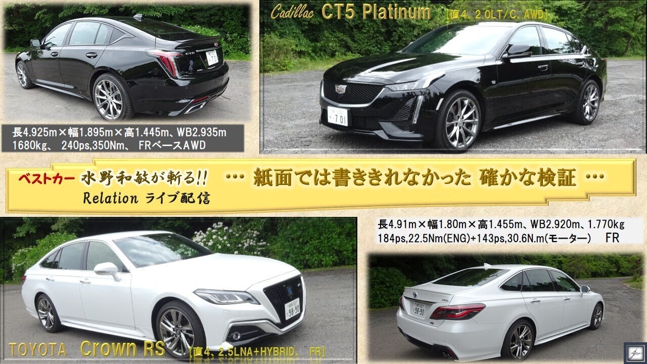 特典配信 水野和敏が斬る 紙面では書ききれなかった確かな検証 Cadillac Ct5 Platinum Campfireコミュニティ