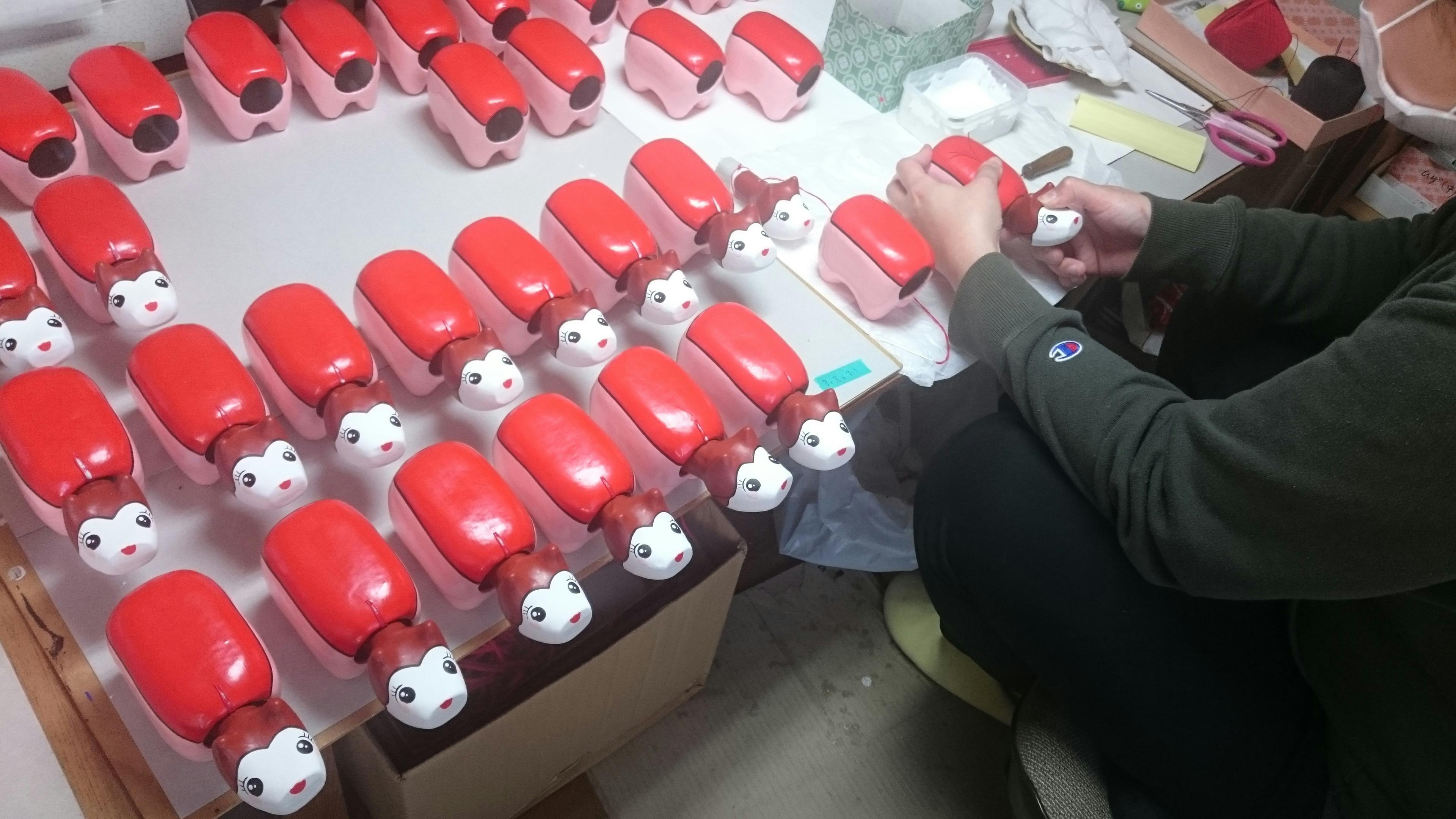 残り4日！】野沢民芸さんからムチュべこ製作の様子が届きました