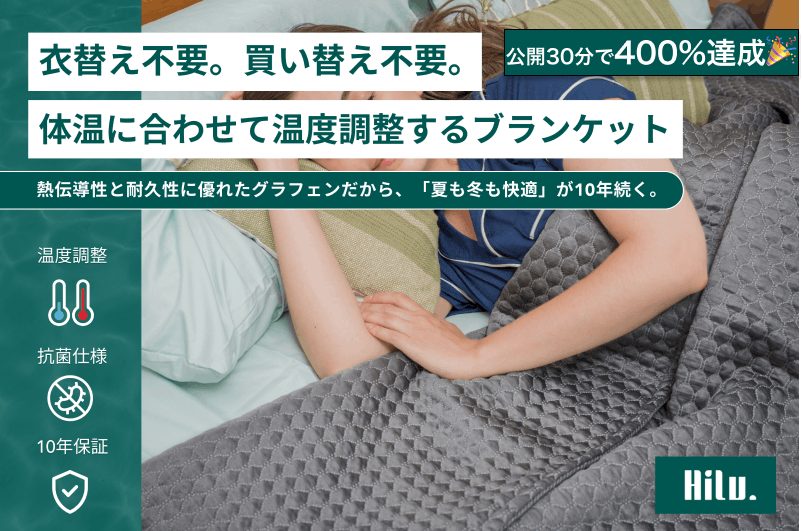 【新品未使用】HILU スリープブランケット　オールフィットサイズ Frame_2573793.png?ixlib=rails-