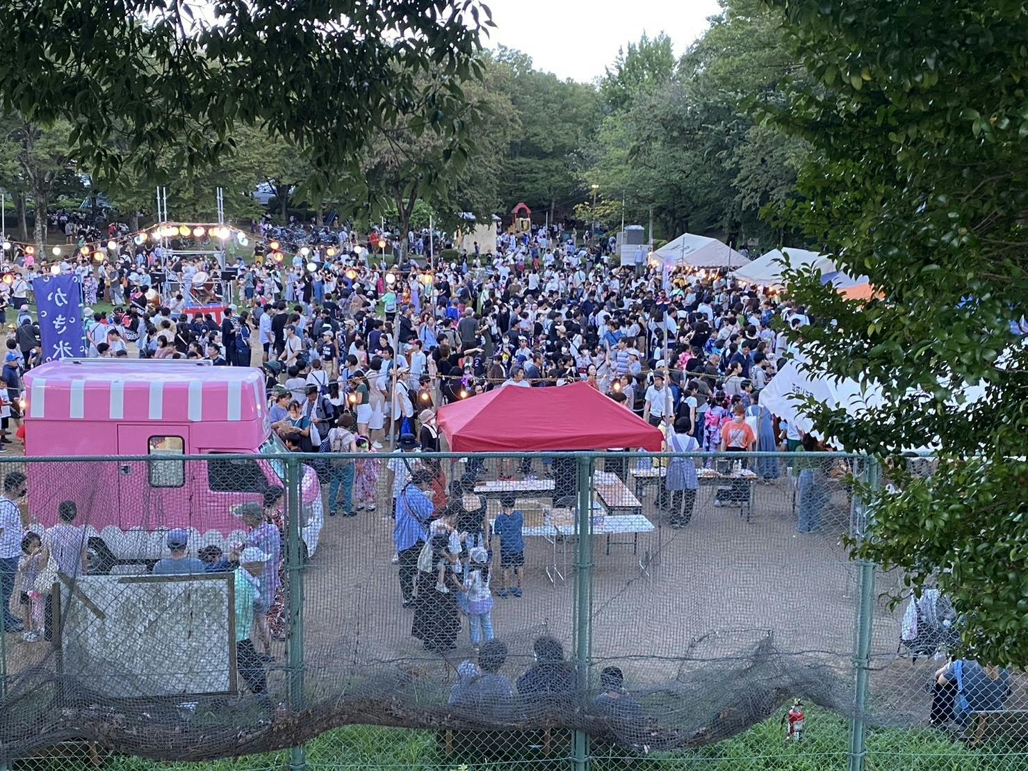 地元のお祭り】美しの森公園でこどもたちに夏の楽しいひとときを過ごし