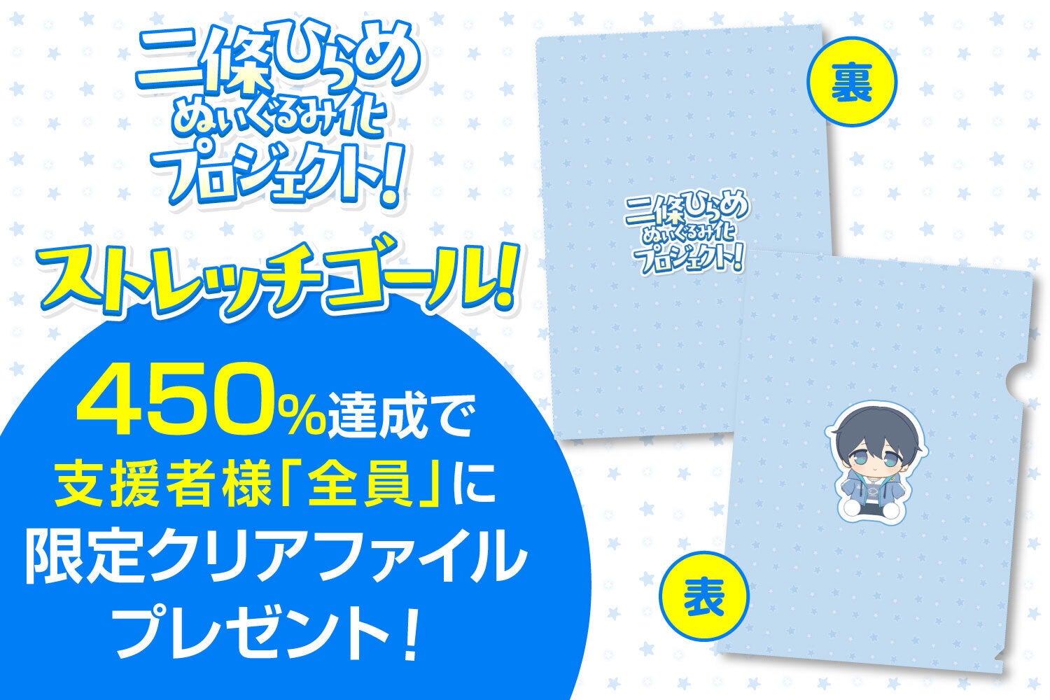 二條ひらめ ぬいぐるみ化 クラファン お礼 ハンカチ ハンドタオル 活動報告一覧 - 「二條ひらめ」ぬいぐるみ化プロジェクト！ - CAMPFIRE