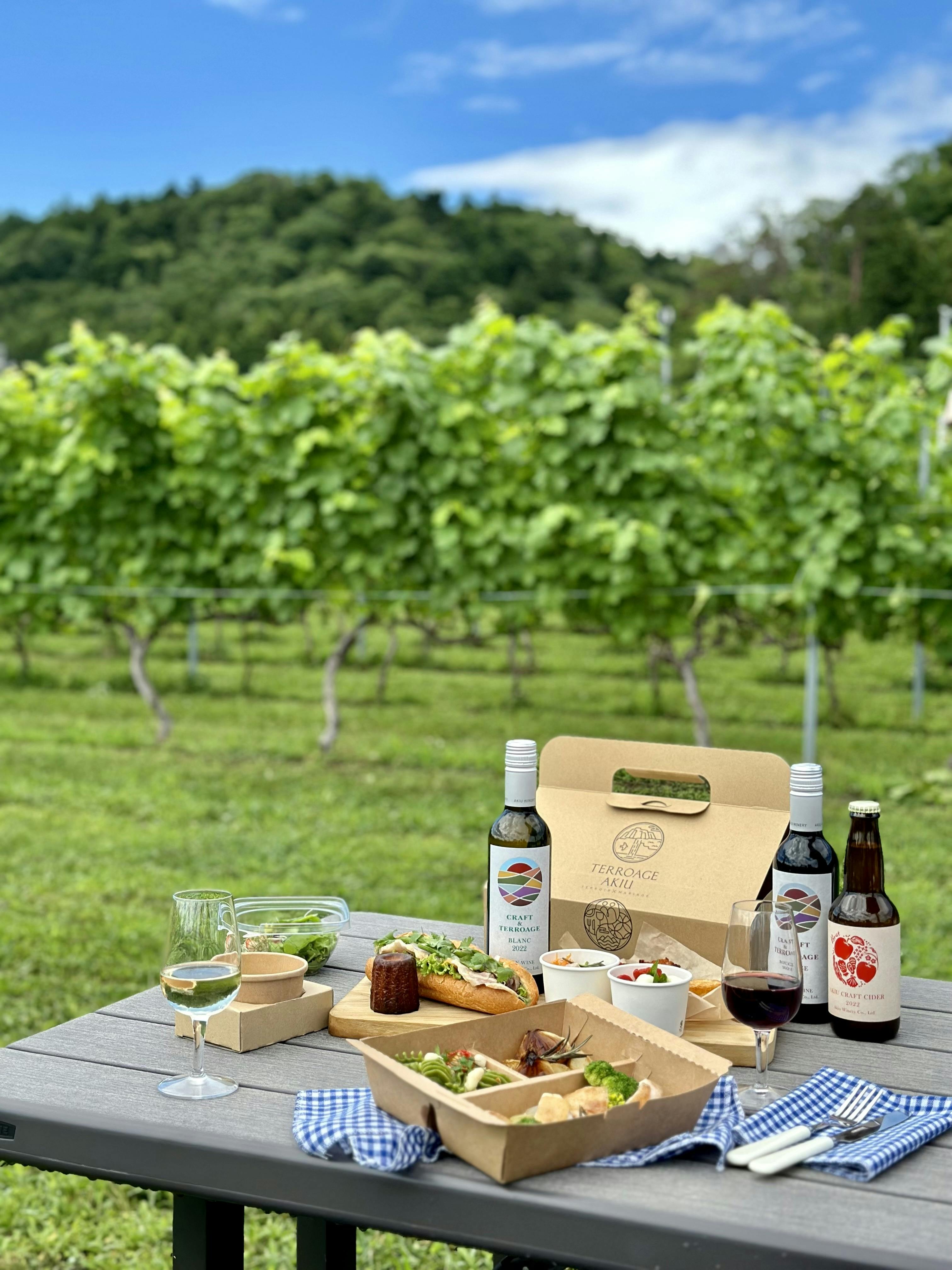 ランチのピクニックランチボックスの撮影 - CAMPFIRE (キャンプファイヤー)