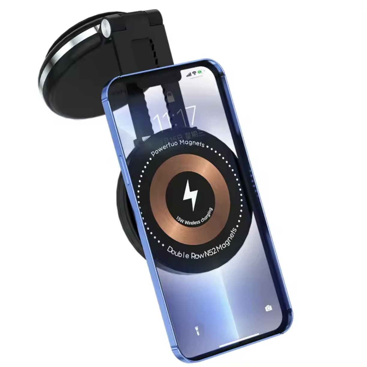 現代社会に最適なスマホホルダー：強力なN52磁石と互換性抜群の