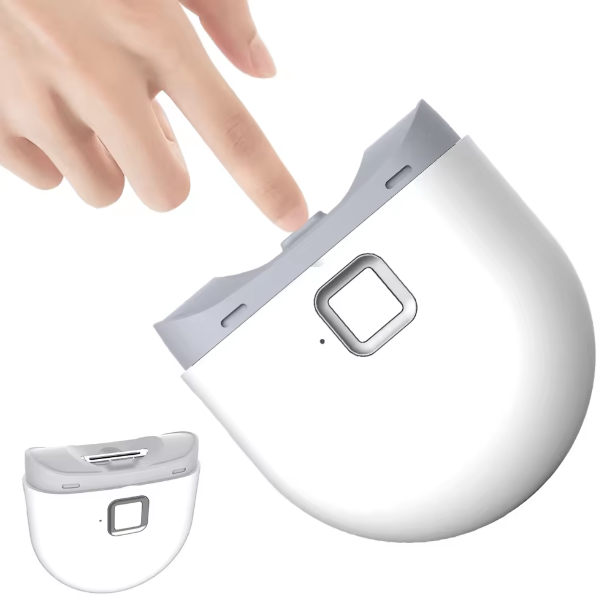 手元を明るく照らす、SENIE Nail Clipper 1.0のLEDライト機能 - CAMPFIRE (キャンプファイヤー)