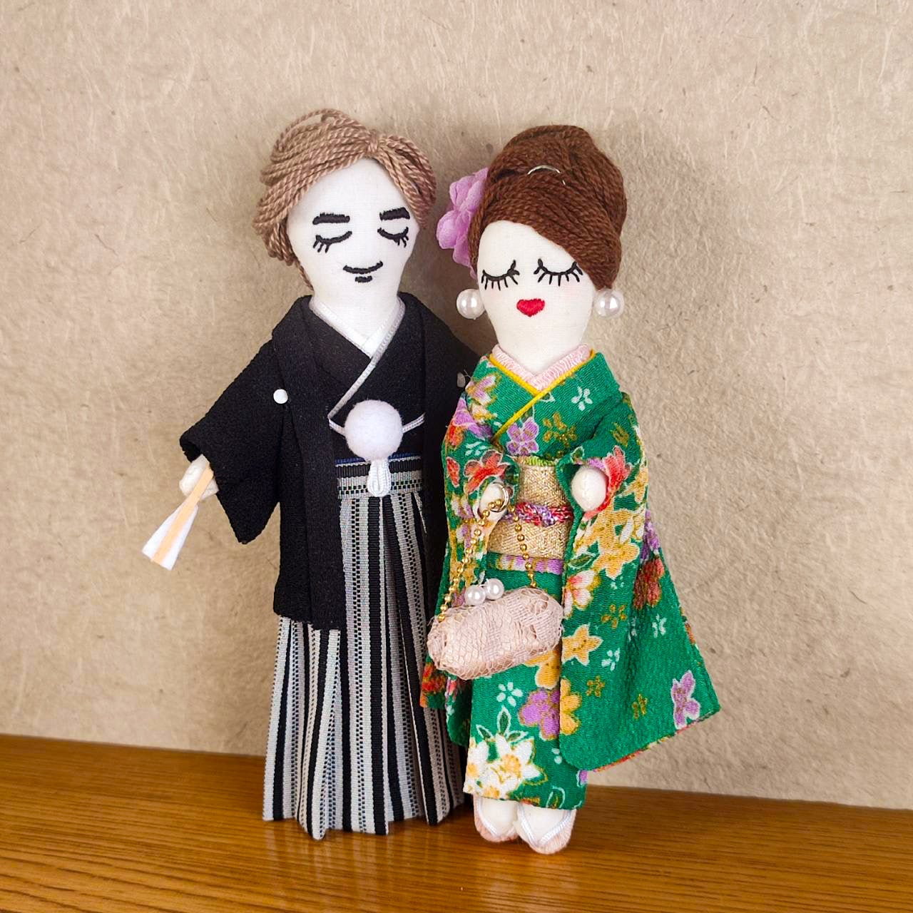 DMC 刺繍糸 ルルベちゃん ドールヘアなどに お着物ルルベちゃん｜刺繍 