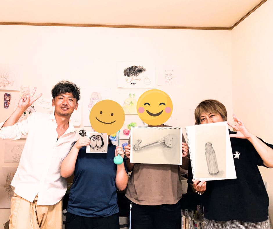 Hachiの絵画教室！リターン品として購入可能。 - CAMPFIRE (キャンプ