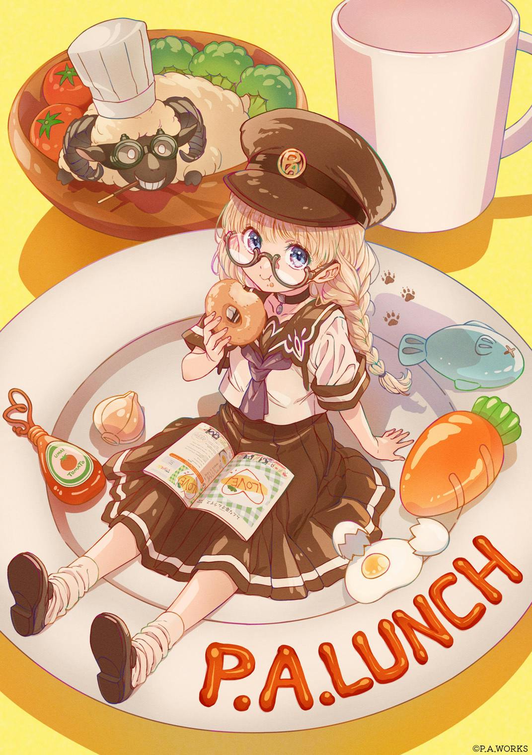 リターン品の『ファンがえらんだP.A.LUNCH』表紙イラストが完成