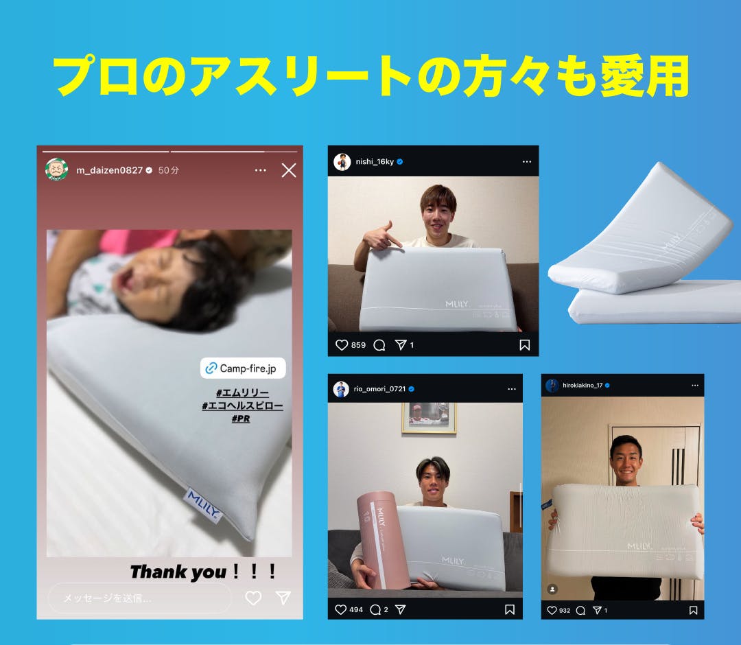 MLILY エコヘルスピロー ワイドサイズ エムリリー エコヘルスピロー