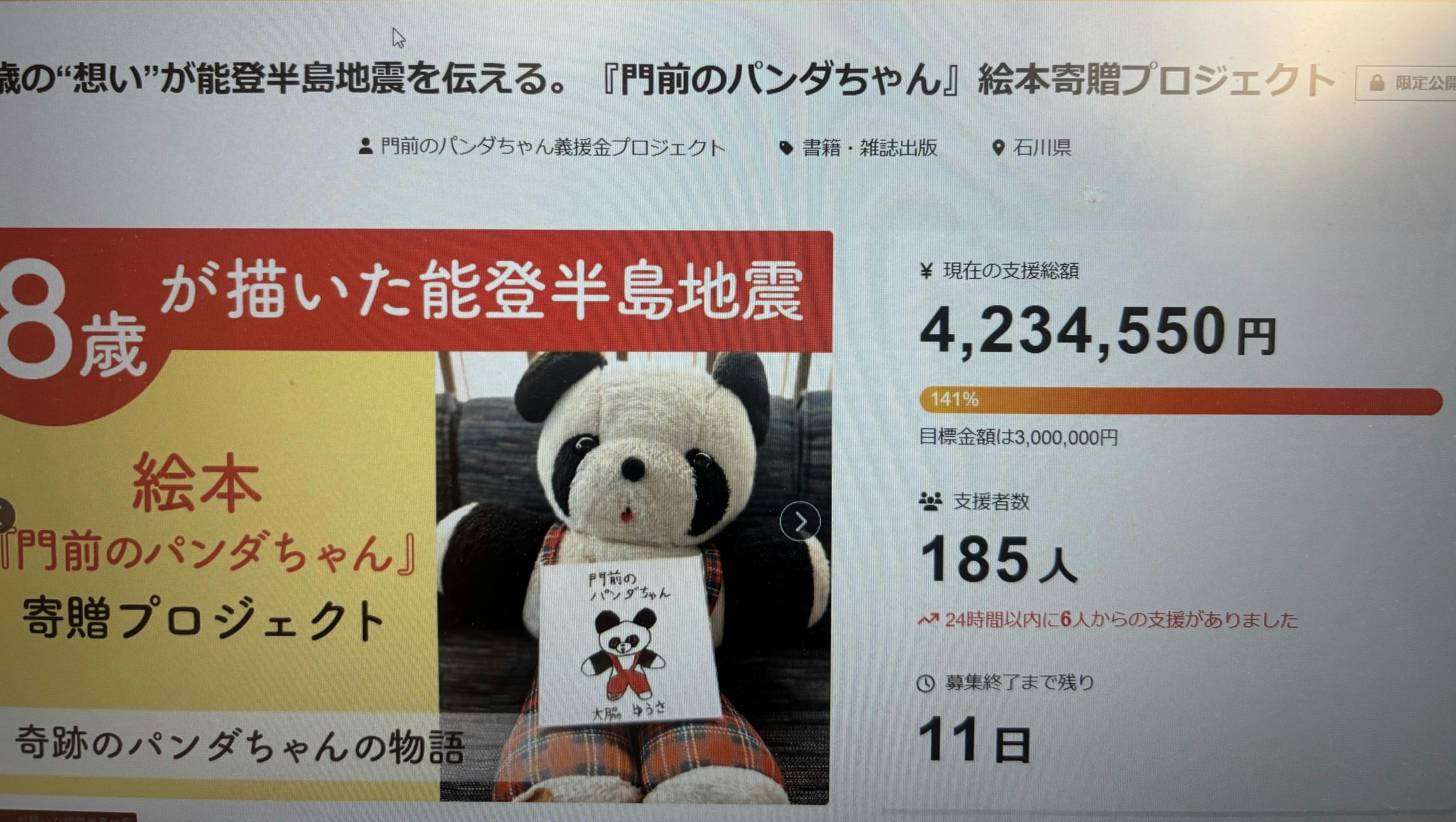 支援総額400万円達成！ - CAMPFIRE (キャンプファイヤー)