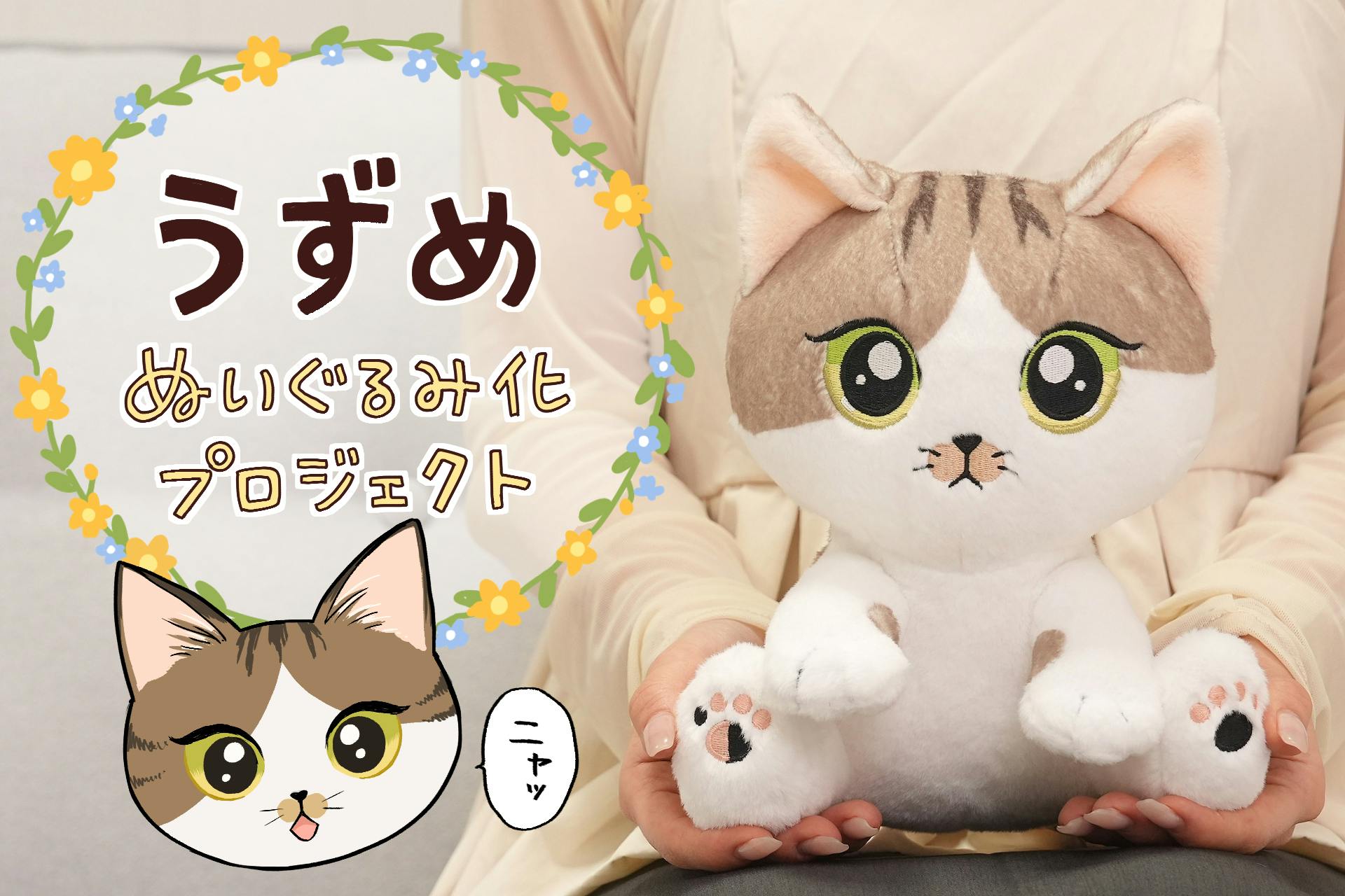 うずめぬいぐるみ化プロジェクト！ - CAMPFIRE (キャンプファイヤー)