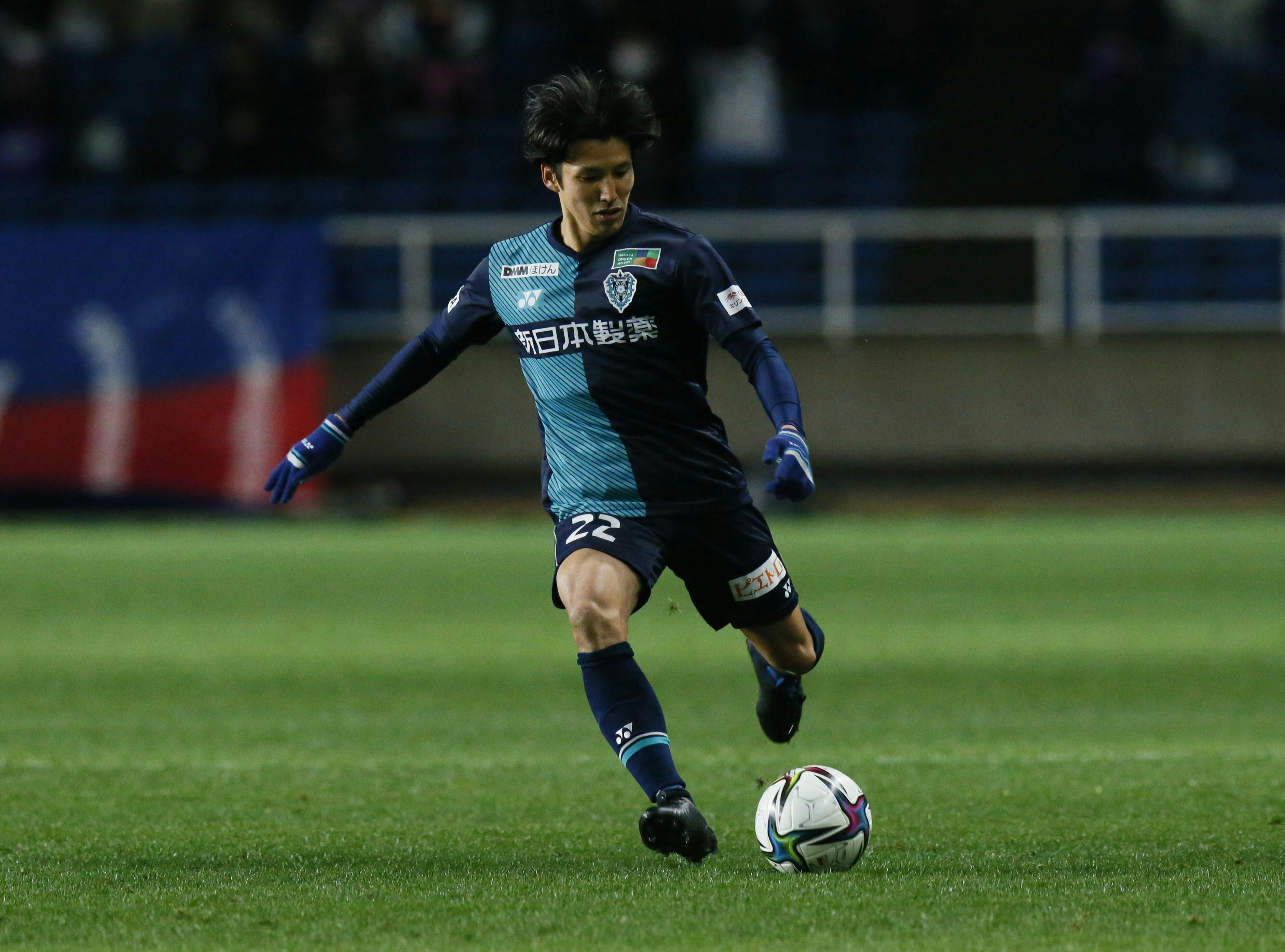 アビスパ福岡 練習着 長袖 選手使用品 XOサイズ アビスパ福岡 練習着