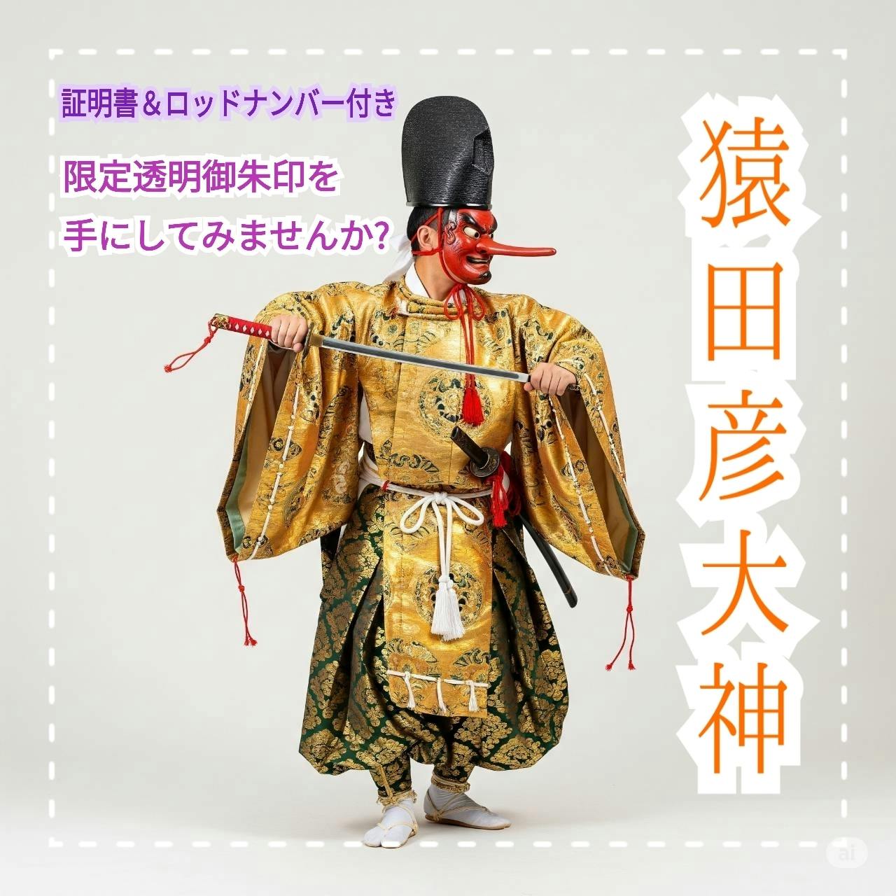 地震で失った猿田彦装束を取り戻したい！ - CAMPFIRE (キャンプファイヤー)