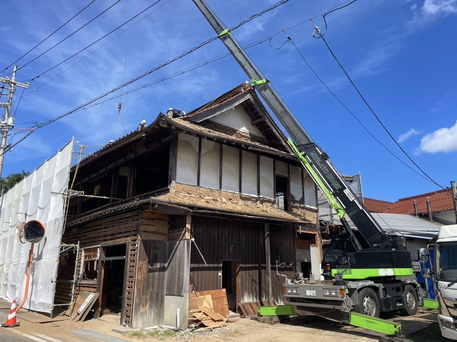 梅津酒造を支え続けてきた建物が、今まさに解体中です】 - CAMPFIRE