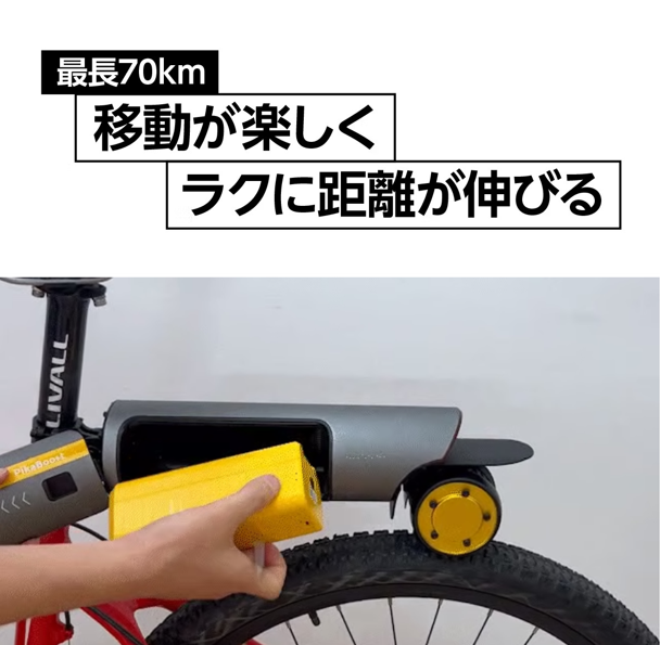 最長70km。日常も週末も“電池切れ不安”から解放 - CAMPFIRE (キャンプ