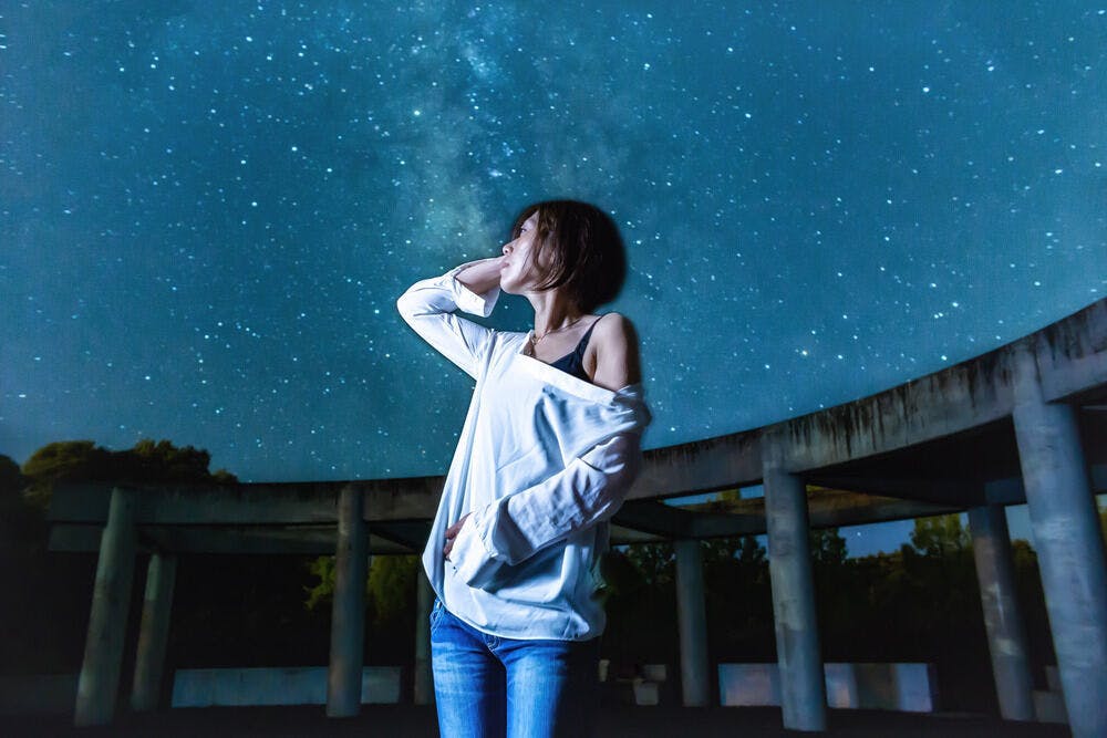 星空の下のポートレート Campfireコミュニティ 星空の下のポートレート Campfireコミュニティ