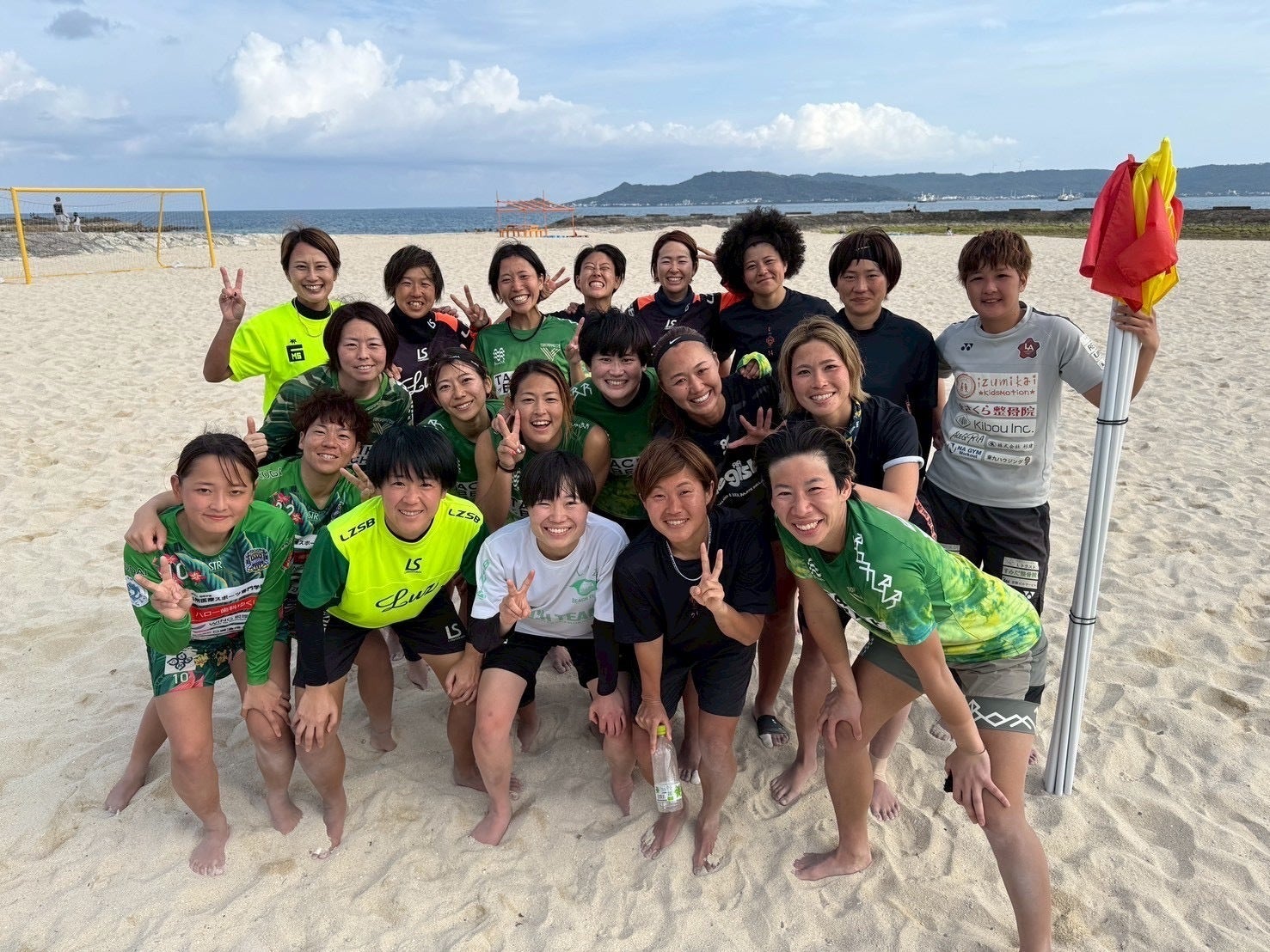 JBSFビーチサッカー日本女子選抜チームトレーニングキャンプ 