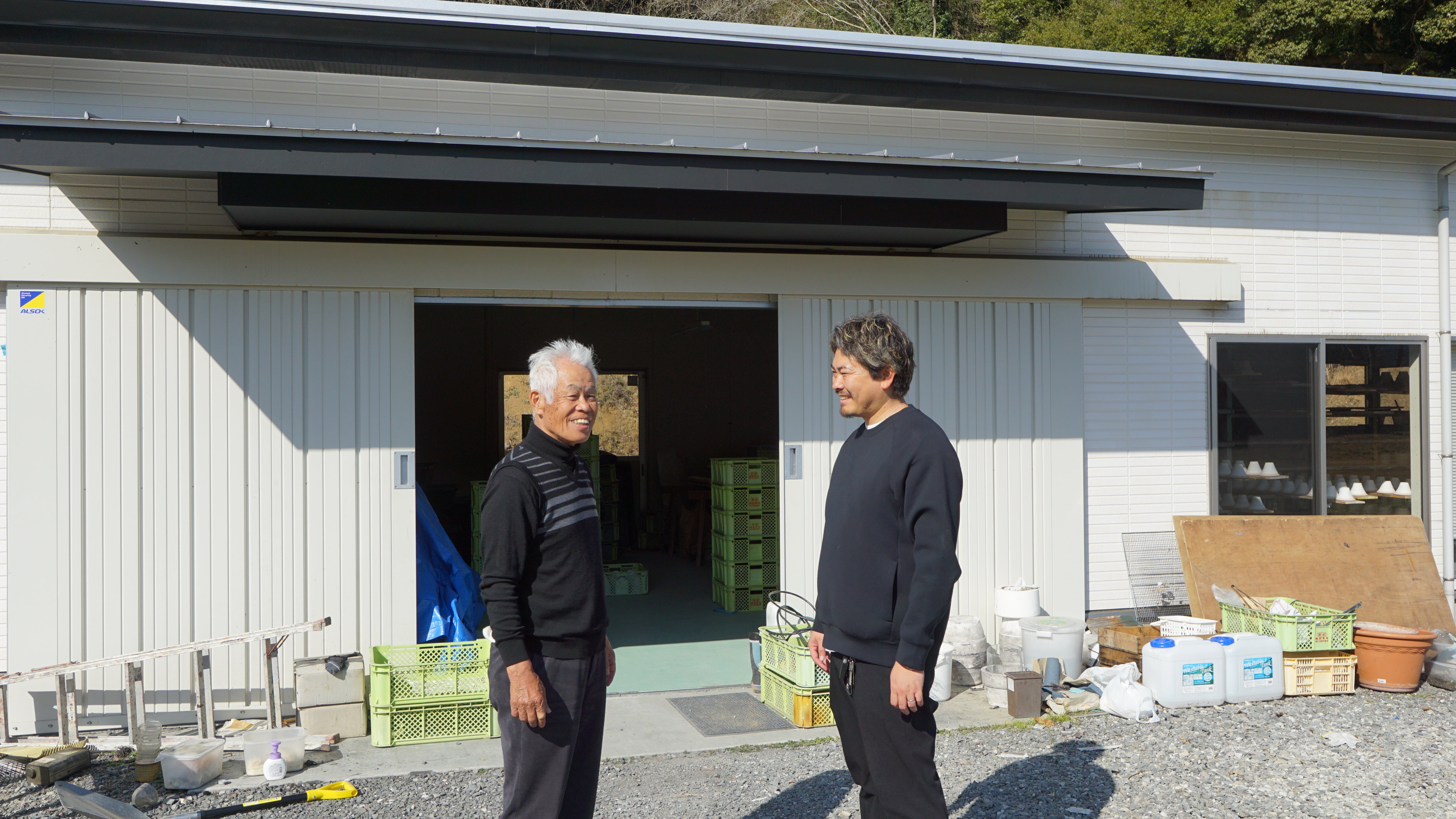 皆様の声を届けに現地へ。山口さんの力強い笑顔と、再起への決意
