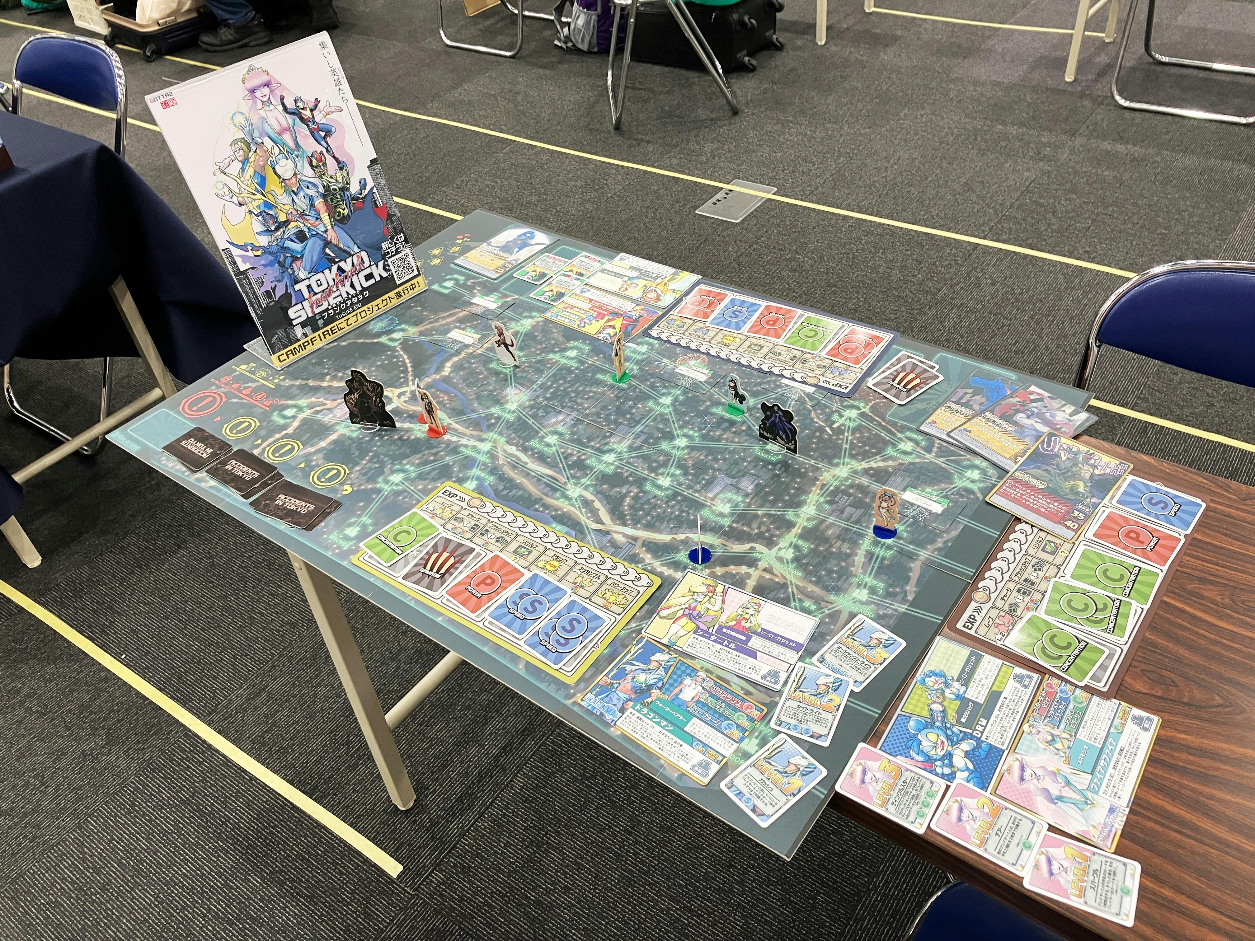 名古屋ボードゲーム楽市での新作披露