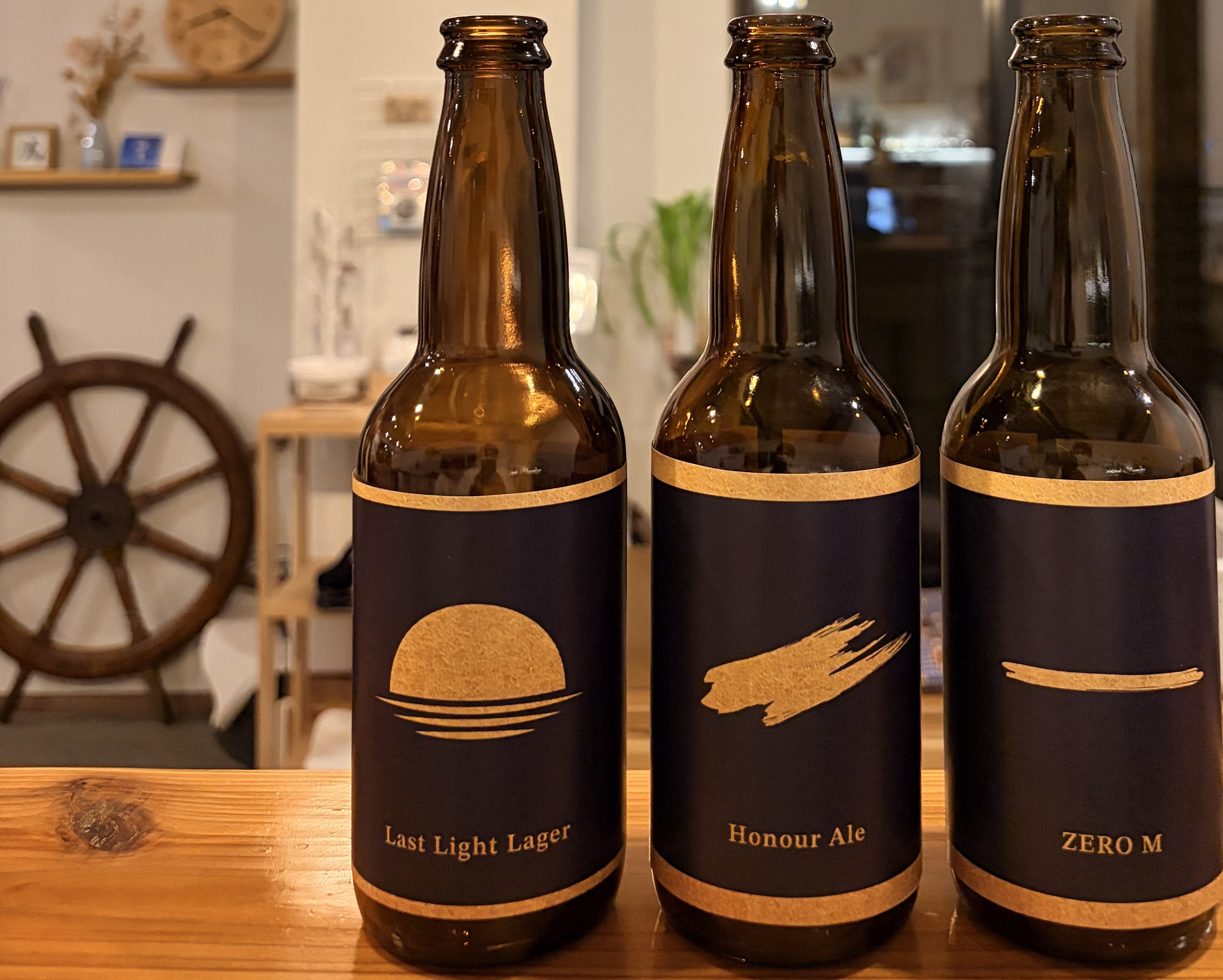 クラフトビール3本の名前に込めた意味を、動画でお話ししました