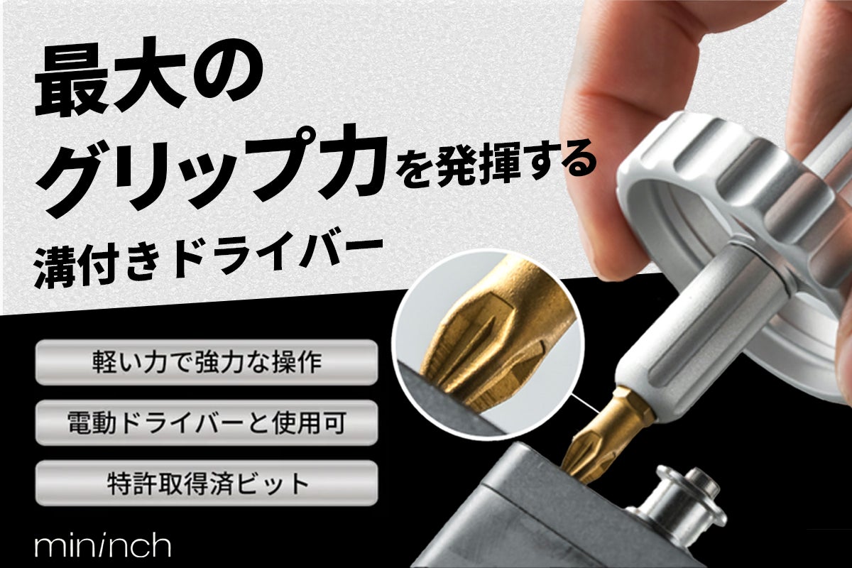 ☆PJ 開始☆【最大のグリップ力を発揮する滑り止めビット】力強さと