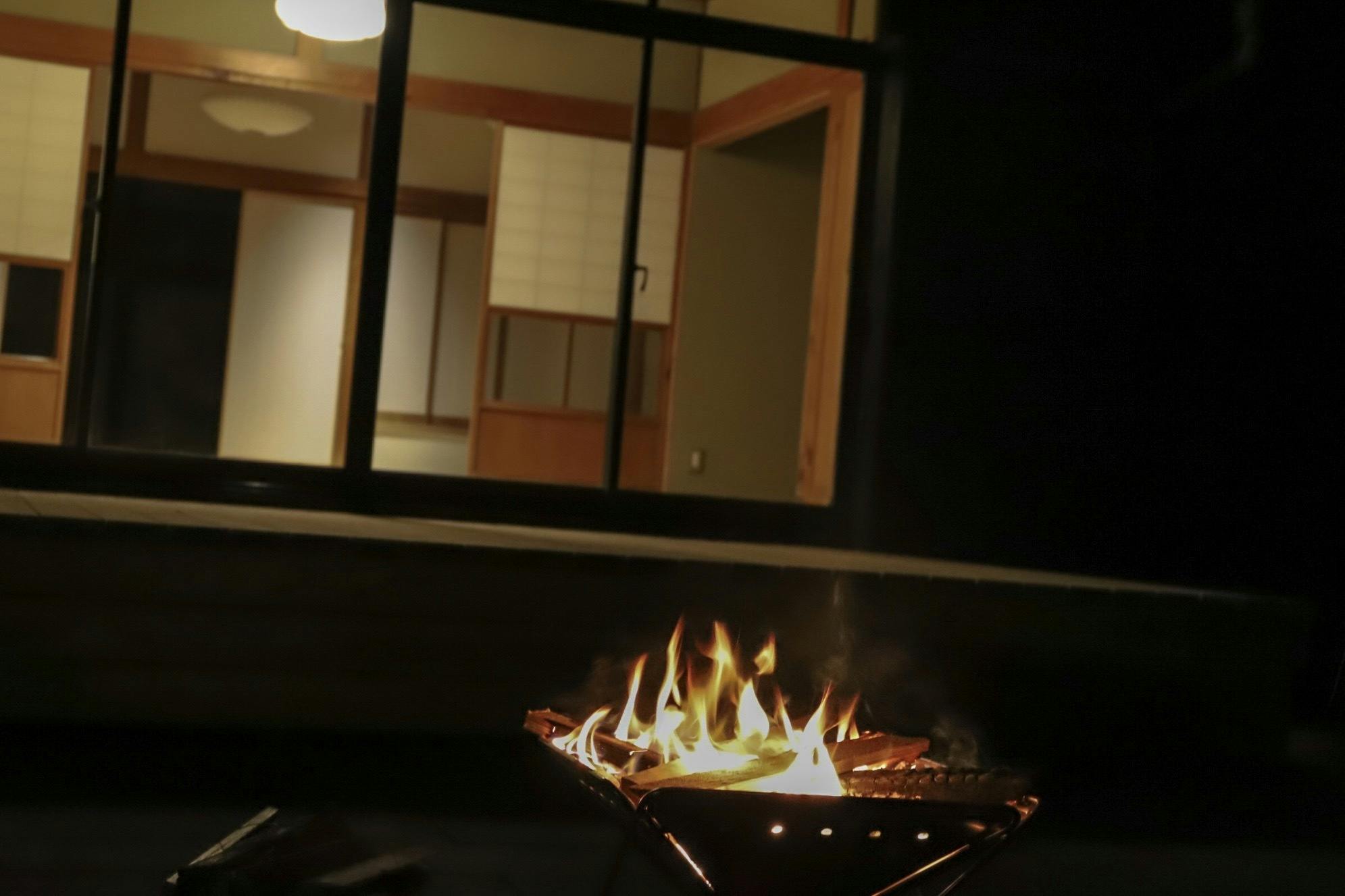 茶心 対話 焚き火を大切な人と囲む Campfire キャンプファイヤー