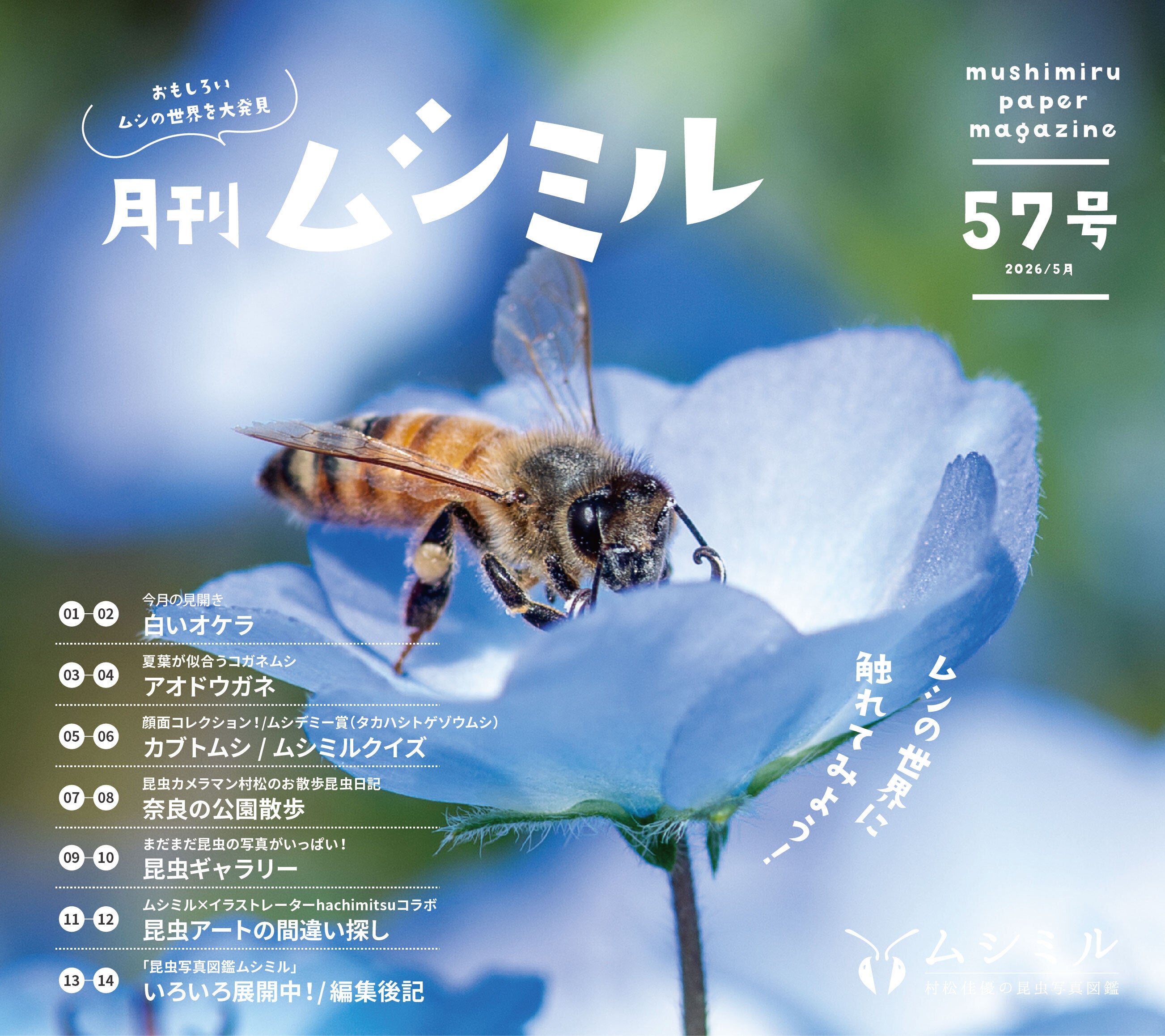 最新号【PDF配信】月刊ムシミル 2026年5月号（57号） CAMPFIREコミュニティ