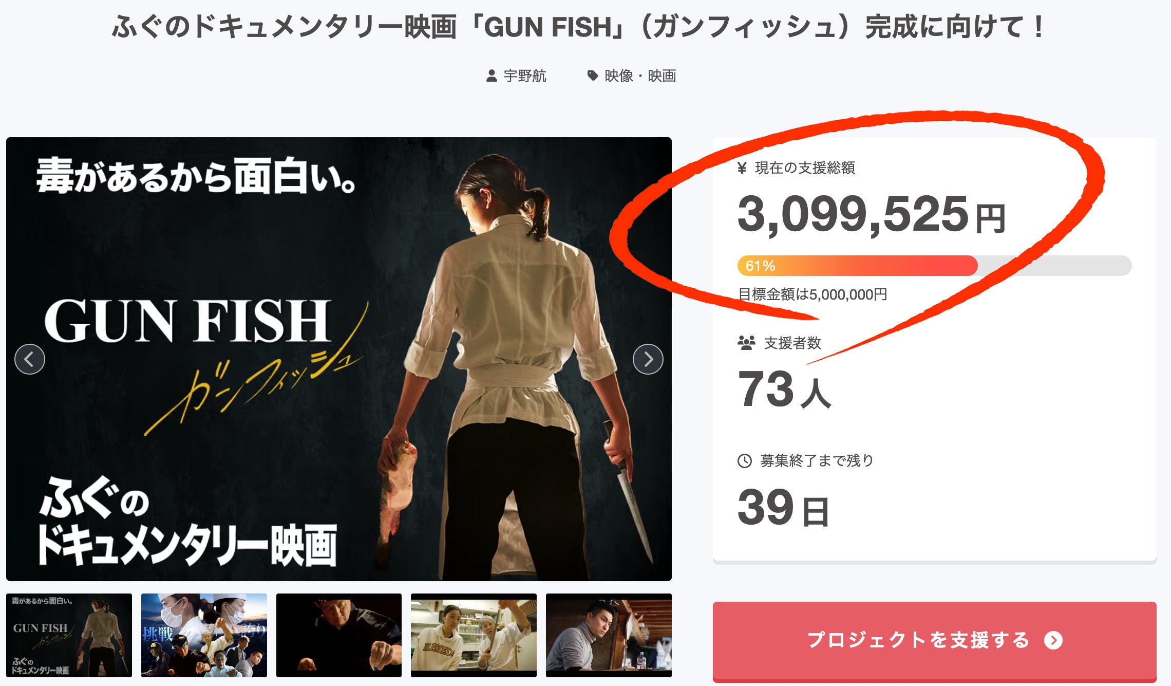 支援額が300万円を突破しました!! - CAMPFIRE (キャンプファイヤー)