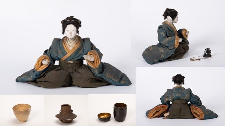 売茶翁 展山作 像 陶器人形 茶道 骨董 共箱あり 在銘 展覧会のみどころ ⑤茶道人形が語る江戸時代の茶の湯】 - CAMPFIRE