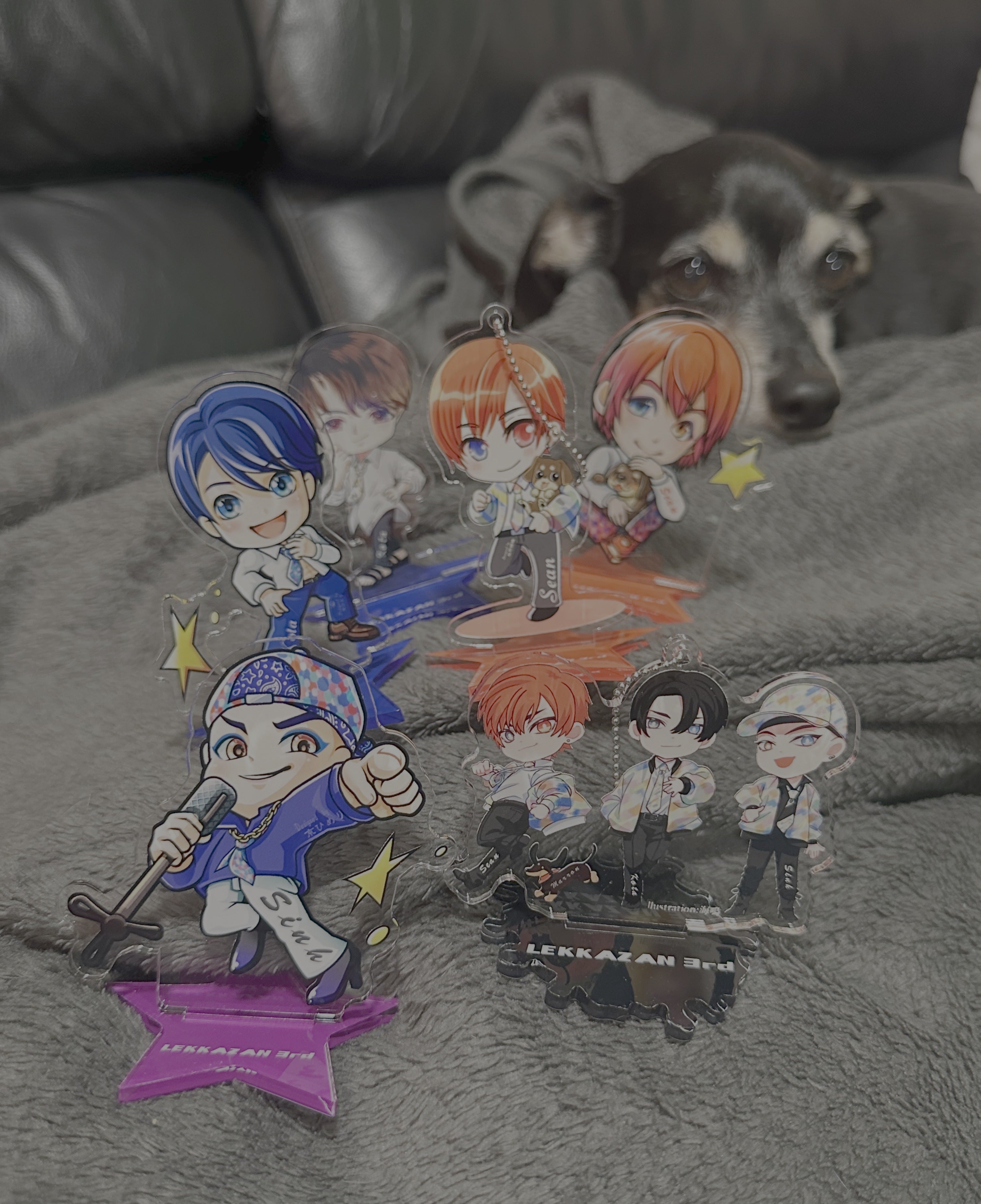 スピンダイス アクリル製 FFコラボ Final Fantasy X Acrylic Standee