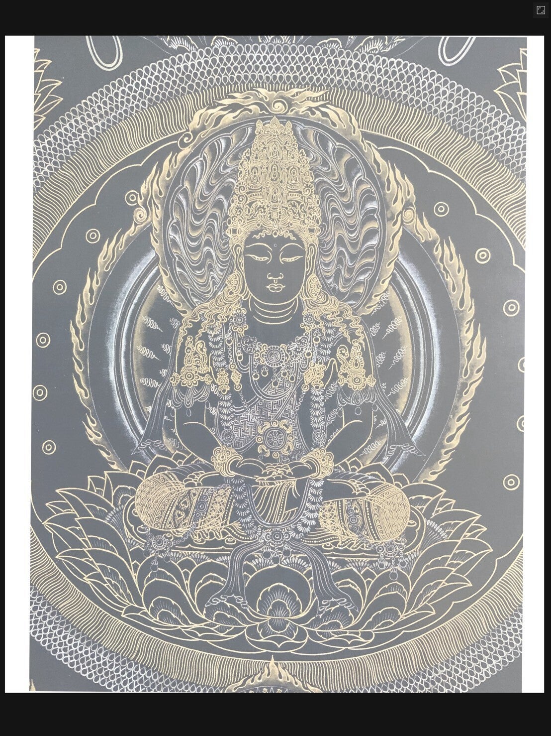 胎蔵界大日如来」彫金仏画の制作が始まりました｜宮城県石巻市 震災十