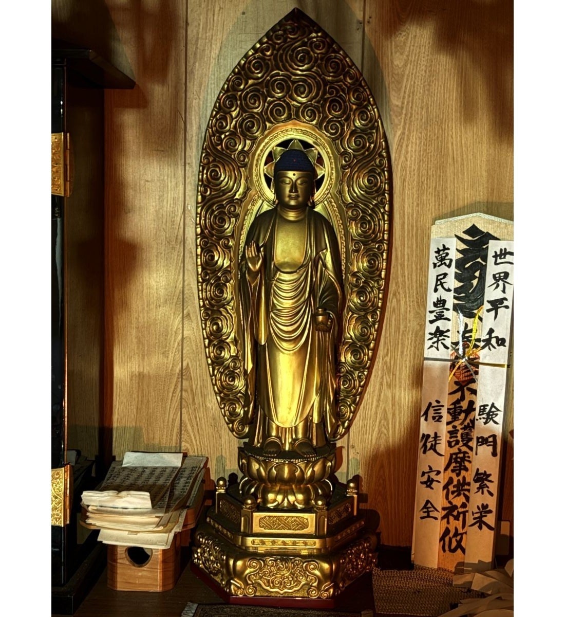 七回忌慰霊法要ご本尊の薬師如来｜宮城県石巻市 震災十七回忌慰霊法要