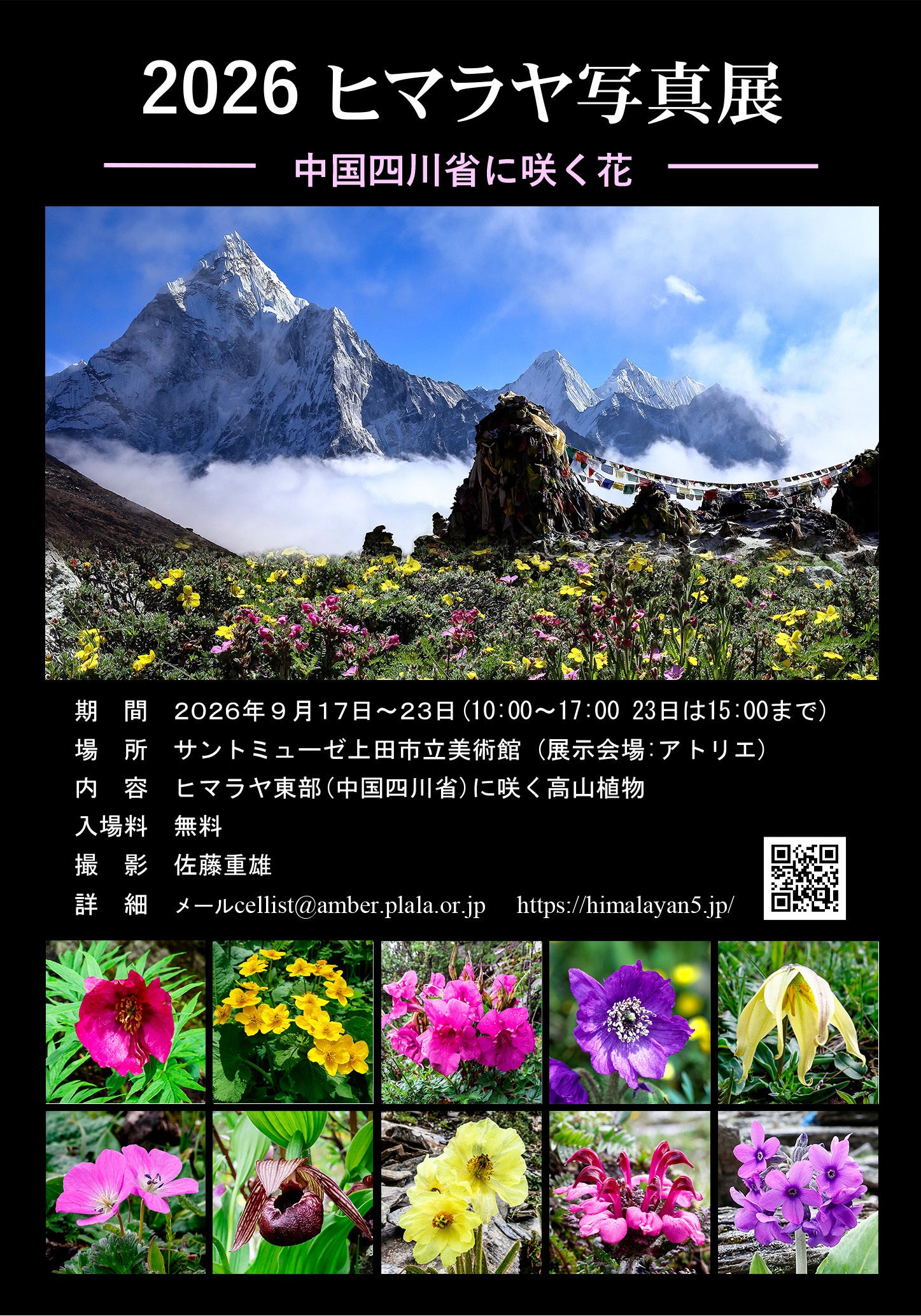 2026上田サントミューゼ「ヒマラヤ写真展」を開催しました - CAMPFIRE