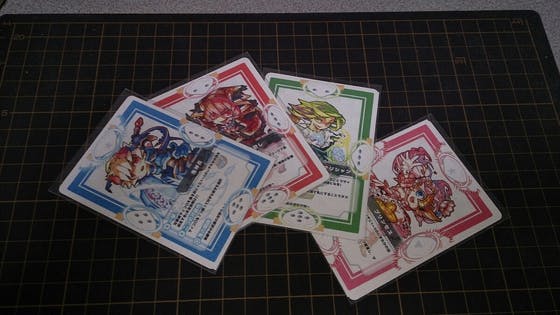 キャラクターカードを印刷してみた Campfire キャンプファイヤー キャラクターカードを印刷してみた Campfire キャンプファイヤー