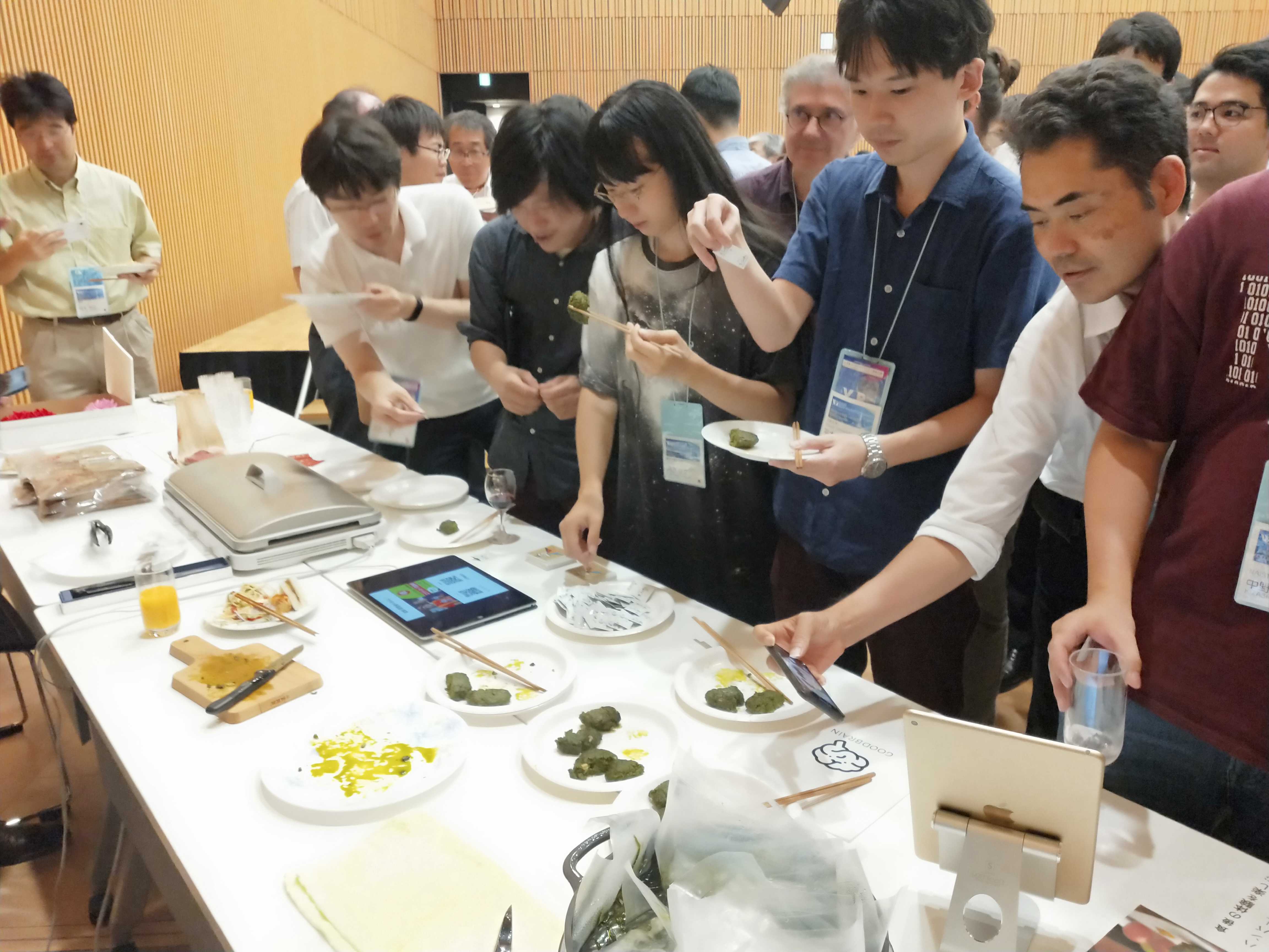 Vr学会にて特別試食会を行いました Campfire キャンプファイヤー