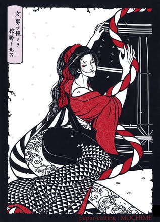 リターンのご紹介 切り絵ポストカード Campfire キャンプファイヤー