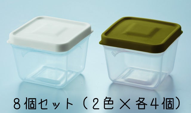洗い物を少なくする！ふたがトングになる保存容器のCAMPFIRE限定カラー