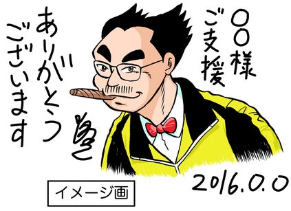 リターン画像