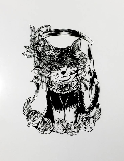 切り絵アーティスト 坂下奈美さんのご紹介 - CAMPFIRE (キャンプ 切り絵アーティスト 坂下奈美さんのご紹介 - CAMPFIRE (キャンプ
