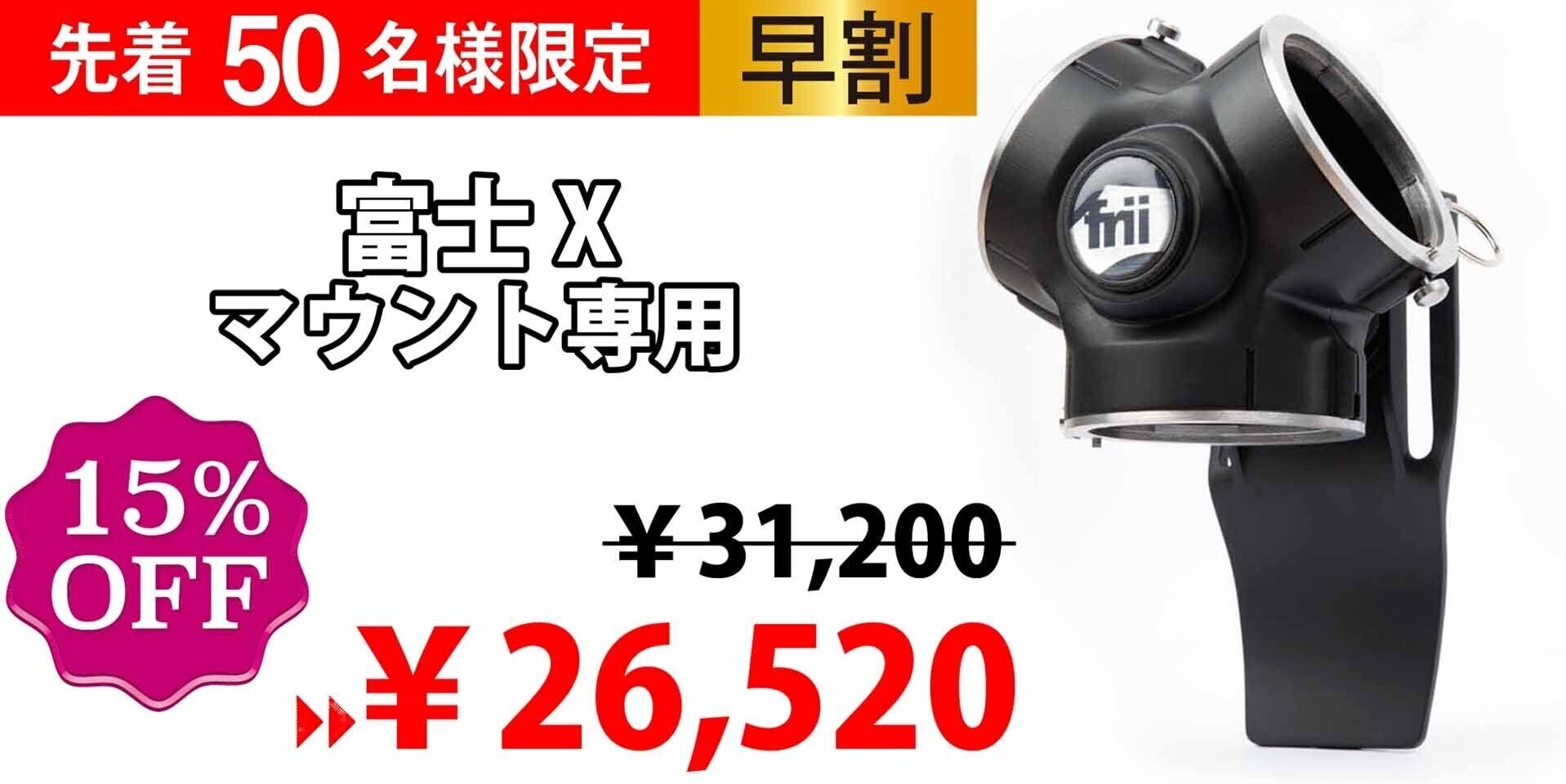 ワンタッチで楽々レンズ交換できる、身に着ける三叉レンズホルダー